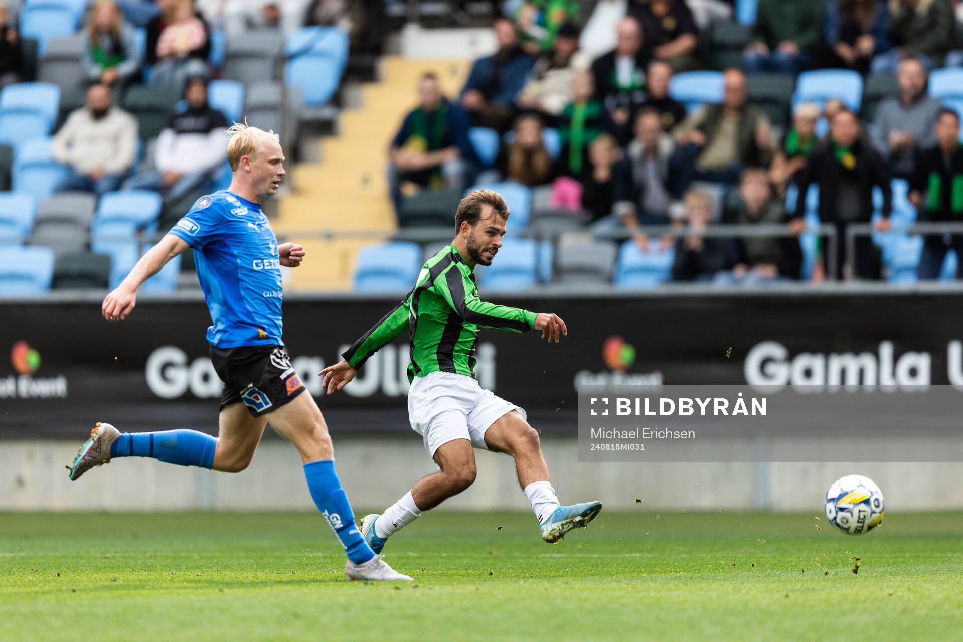 Halmstads André Boman och GAIS Edvin Becirovic