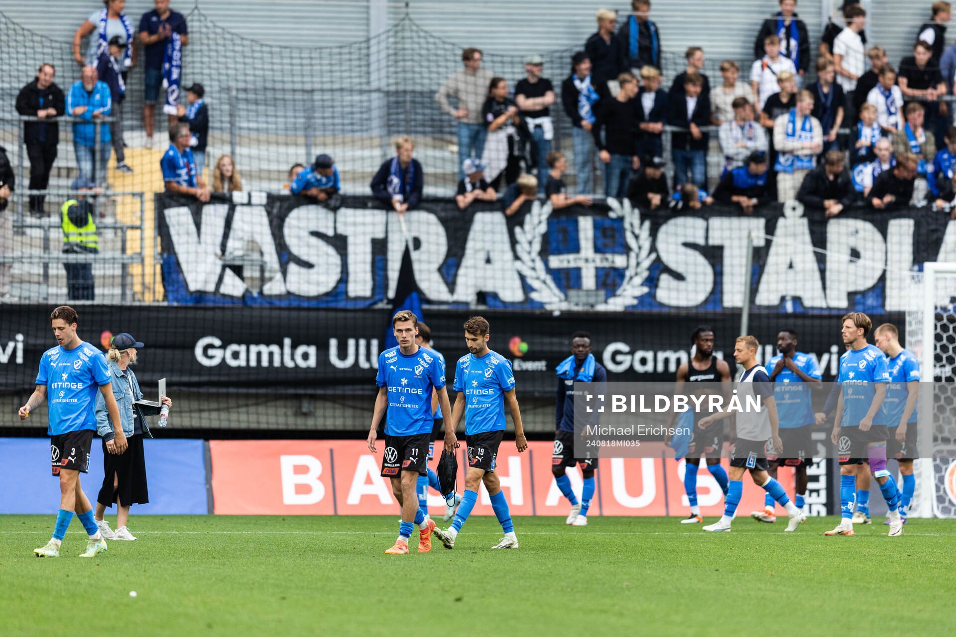 Halmstads spelare deppar