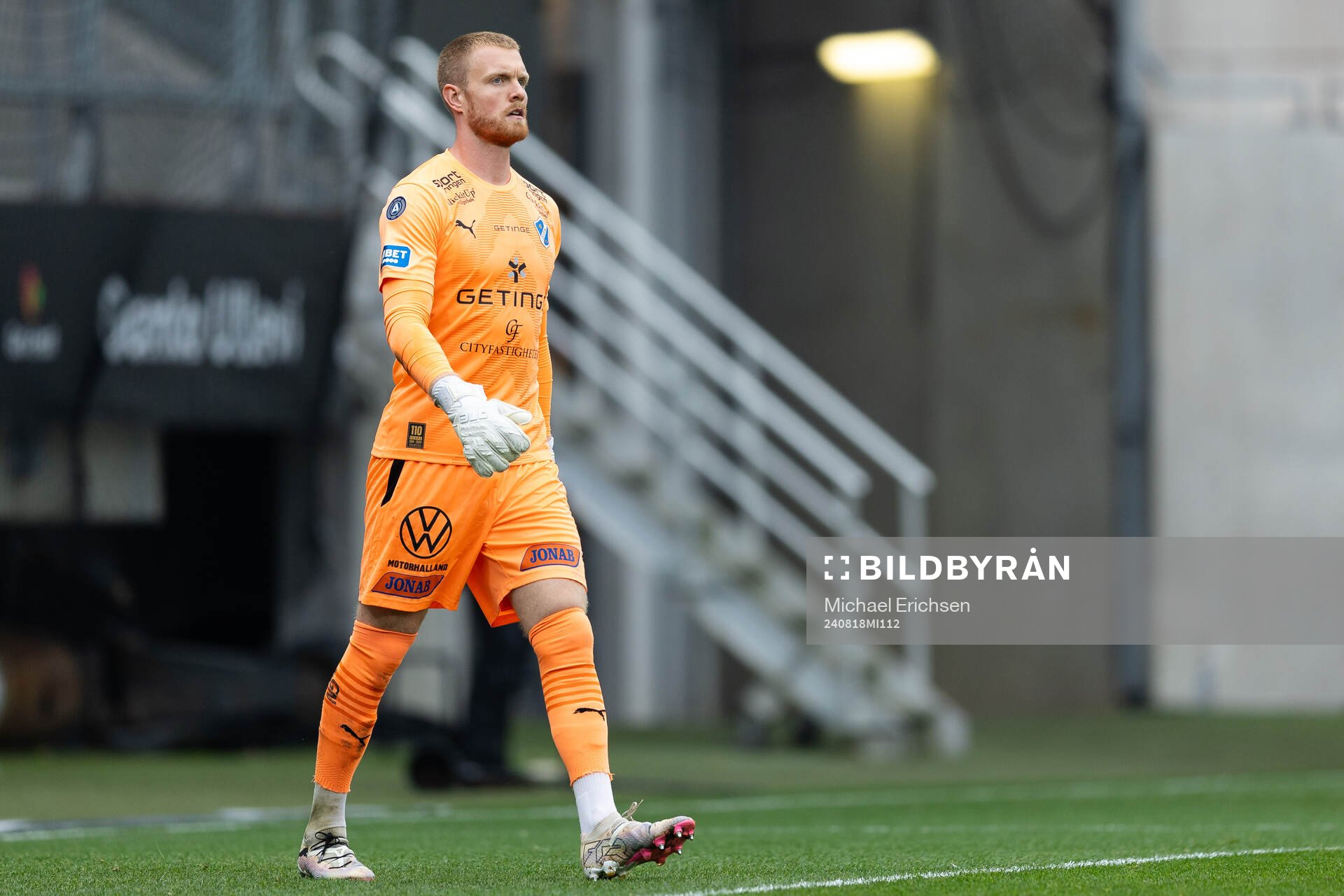 Halmstads målvakt Tim Erlandsson