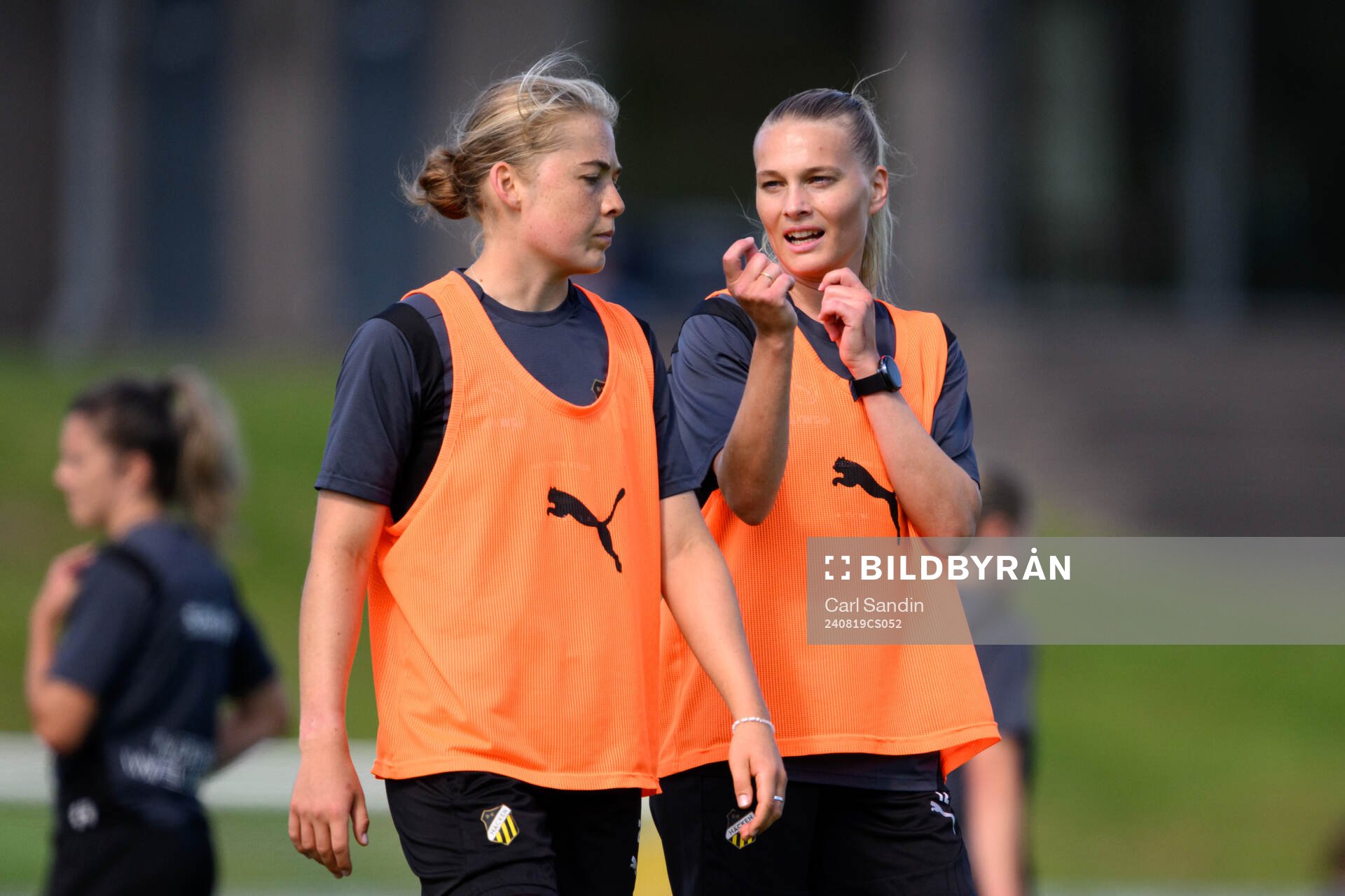 Paulina Nyström och Stina Larsen