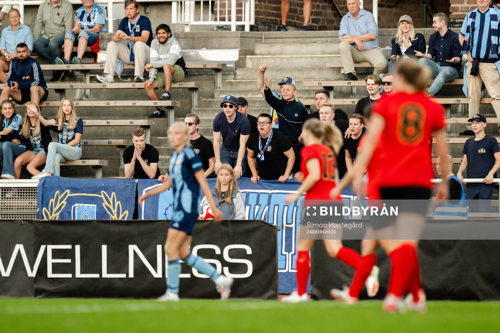 Djurgårdens supportrar reagerar