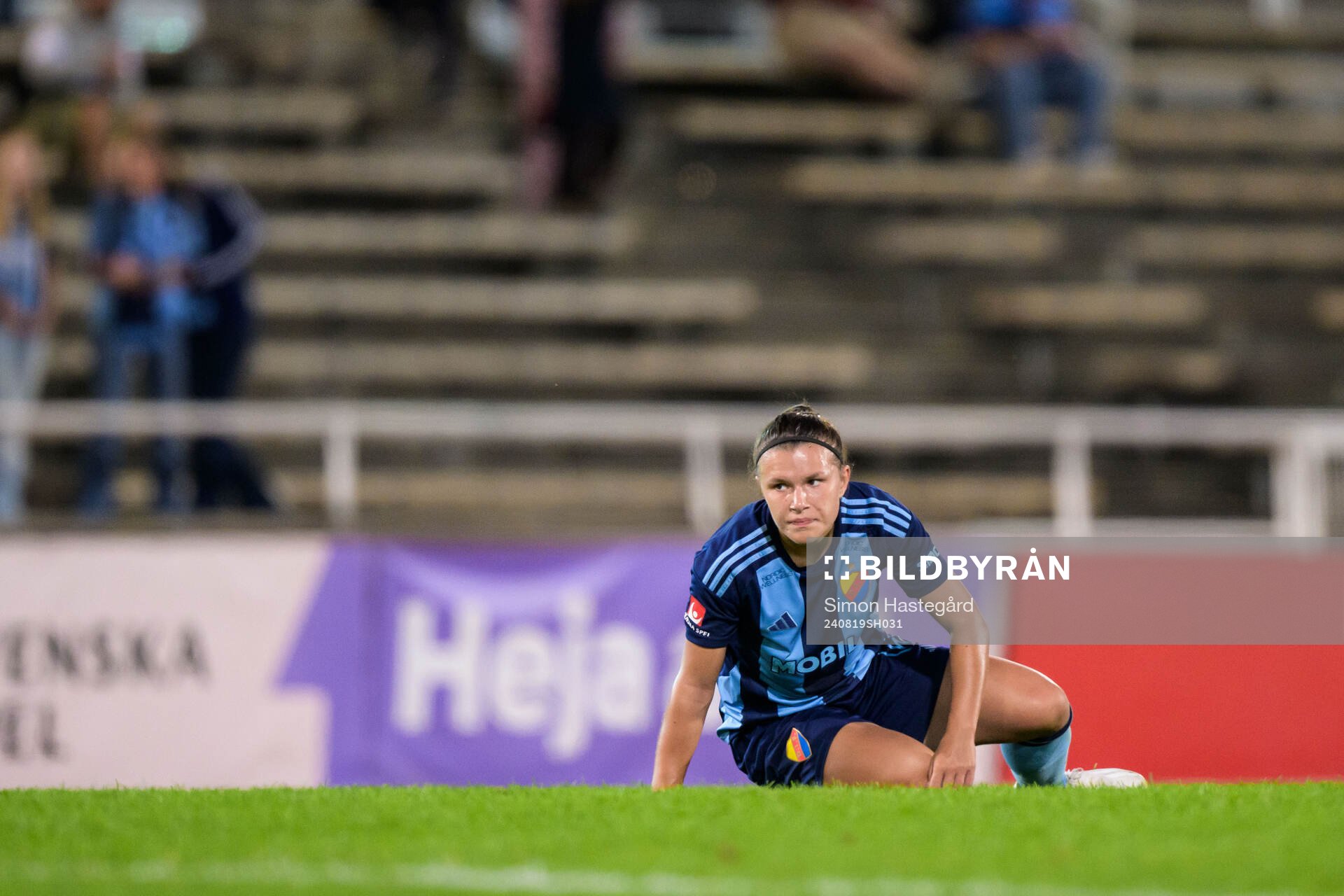Djurgårdens Alexsandra Lobanova deppar