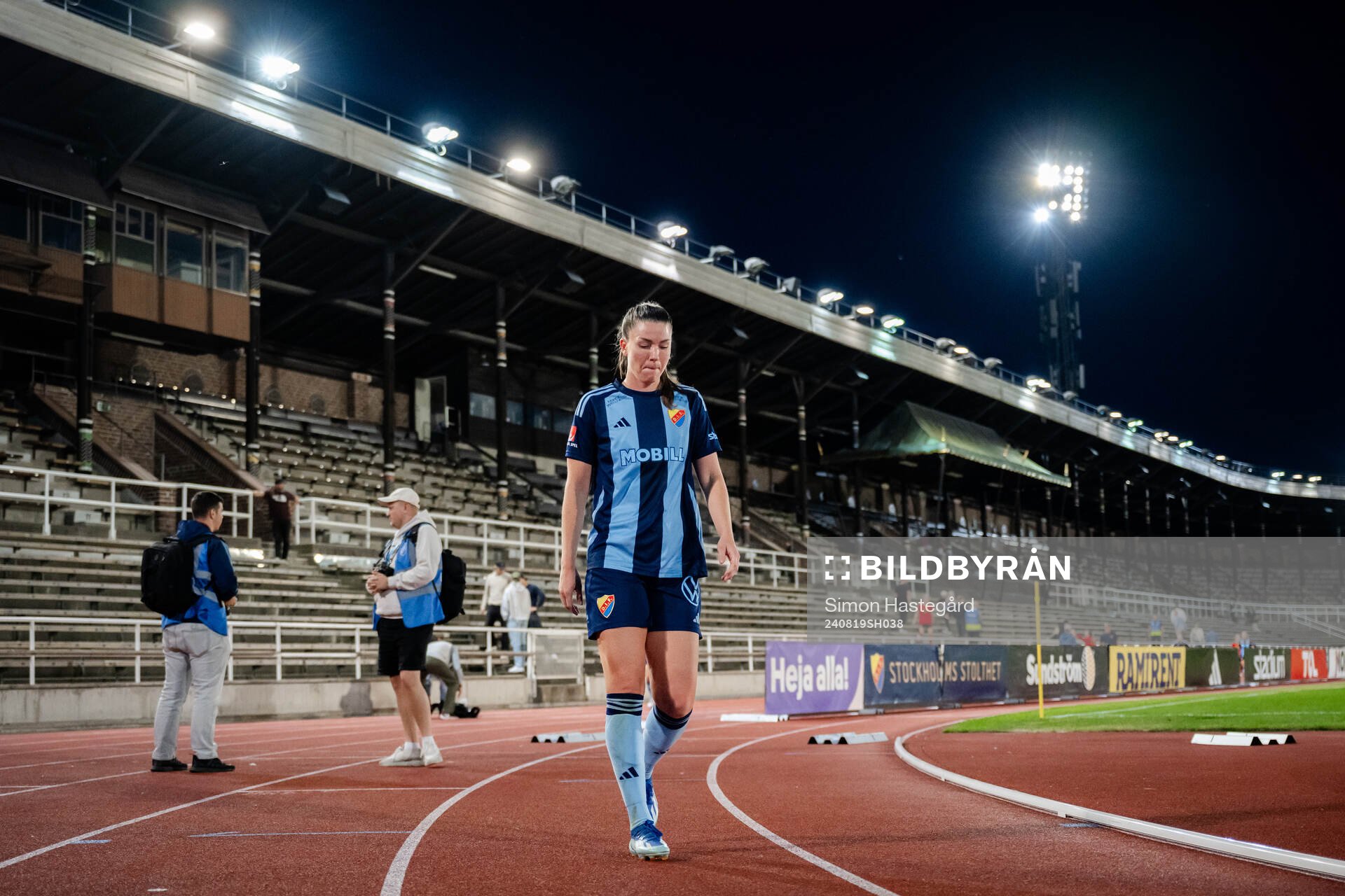 Djurgårdens Pauline Hammarlund deppar