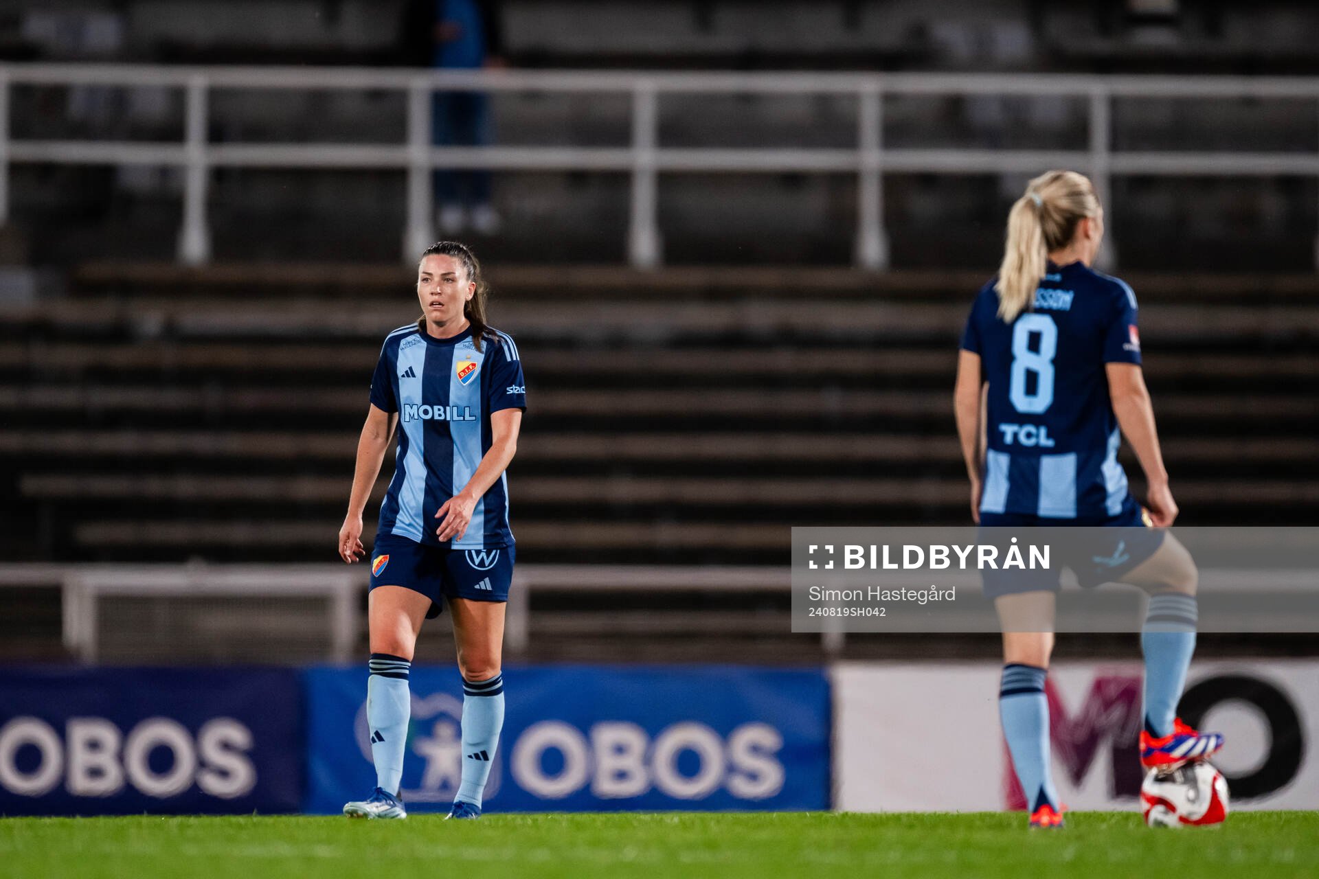 Djurgårdens Pauline Hammarlund deppar