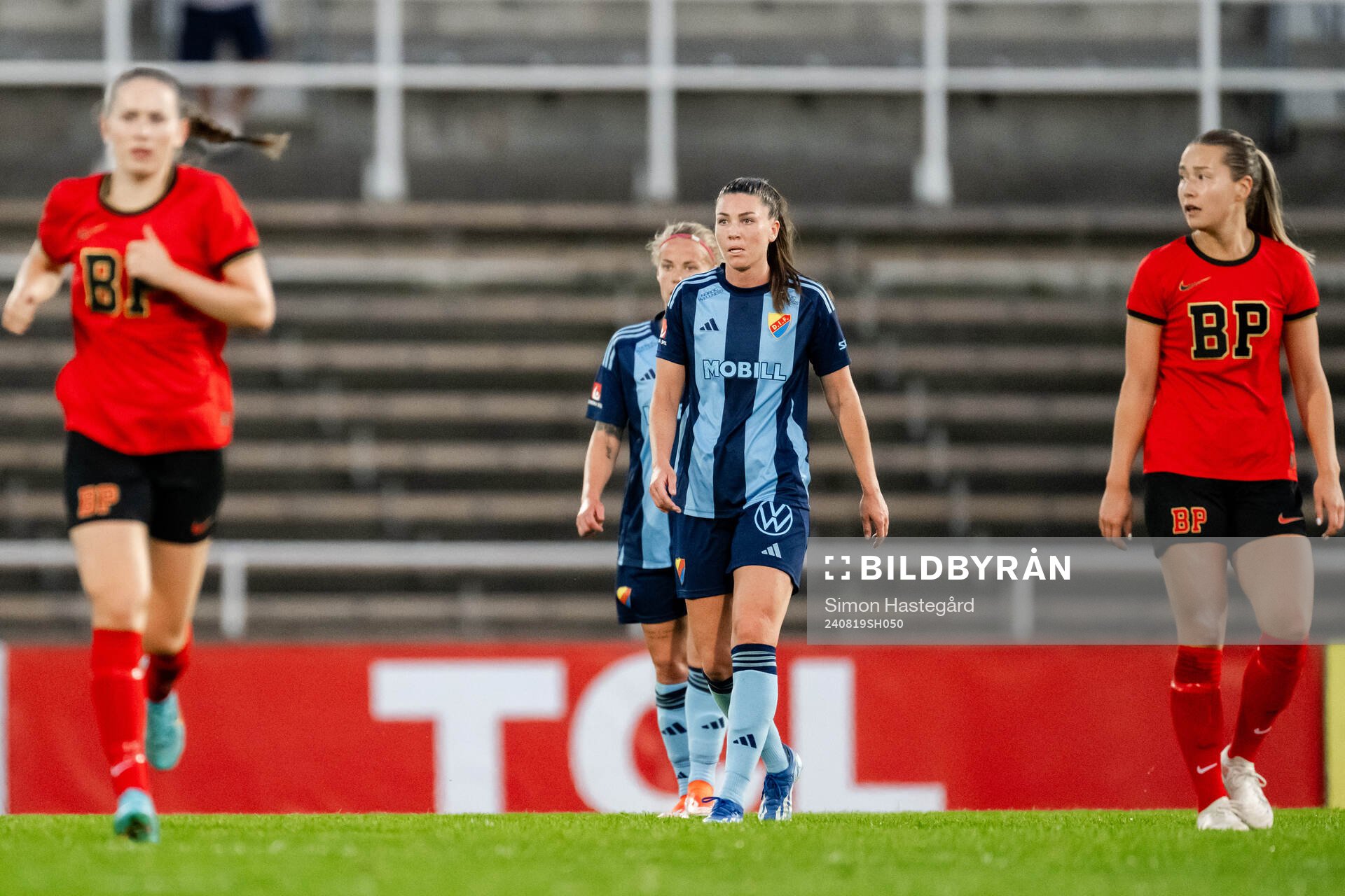 Djurgårdens Pauline Hammarlund deppar
