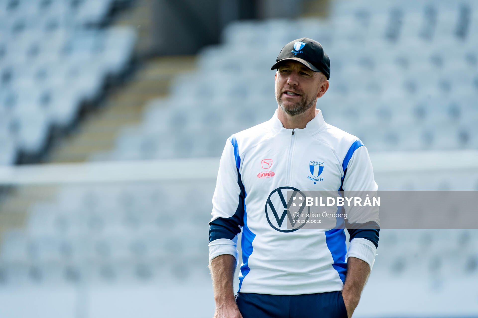 Head coach Henrik Rydström of Malmö FF