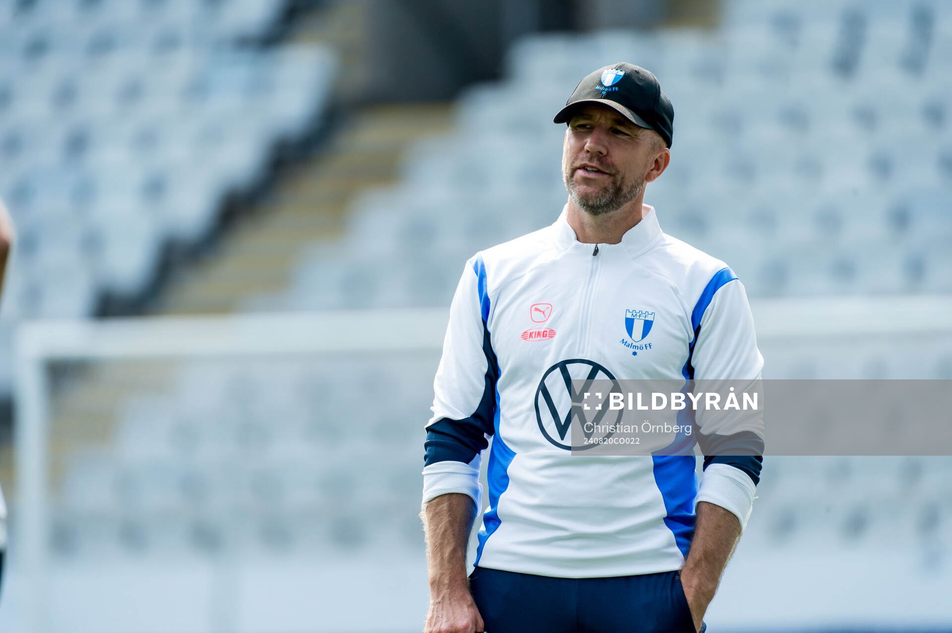 Head coach Henrik Rydström of Malmö FF
