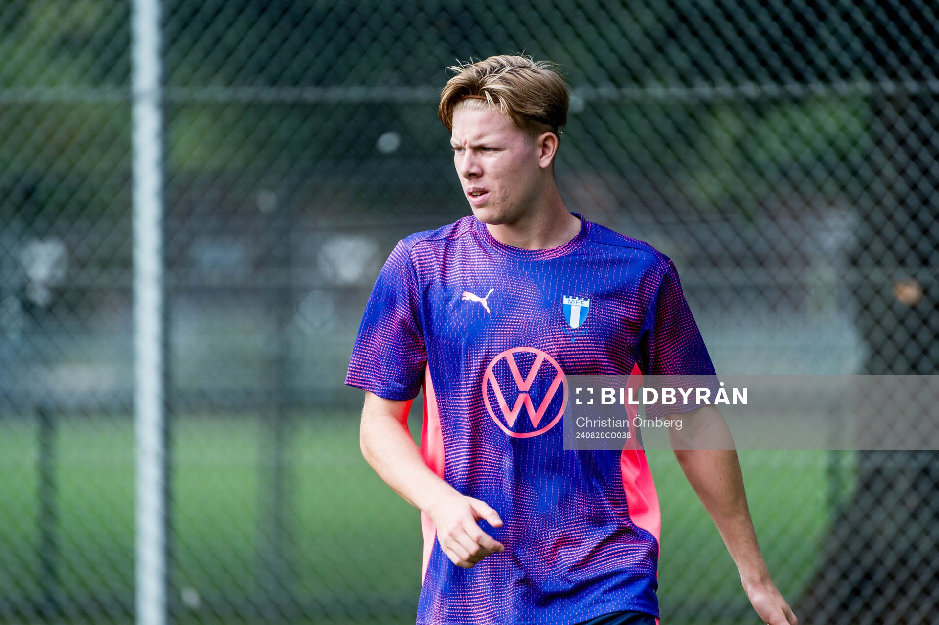 Nils Zetterström of Malmö FF
