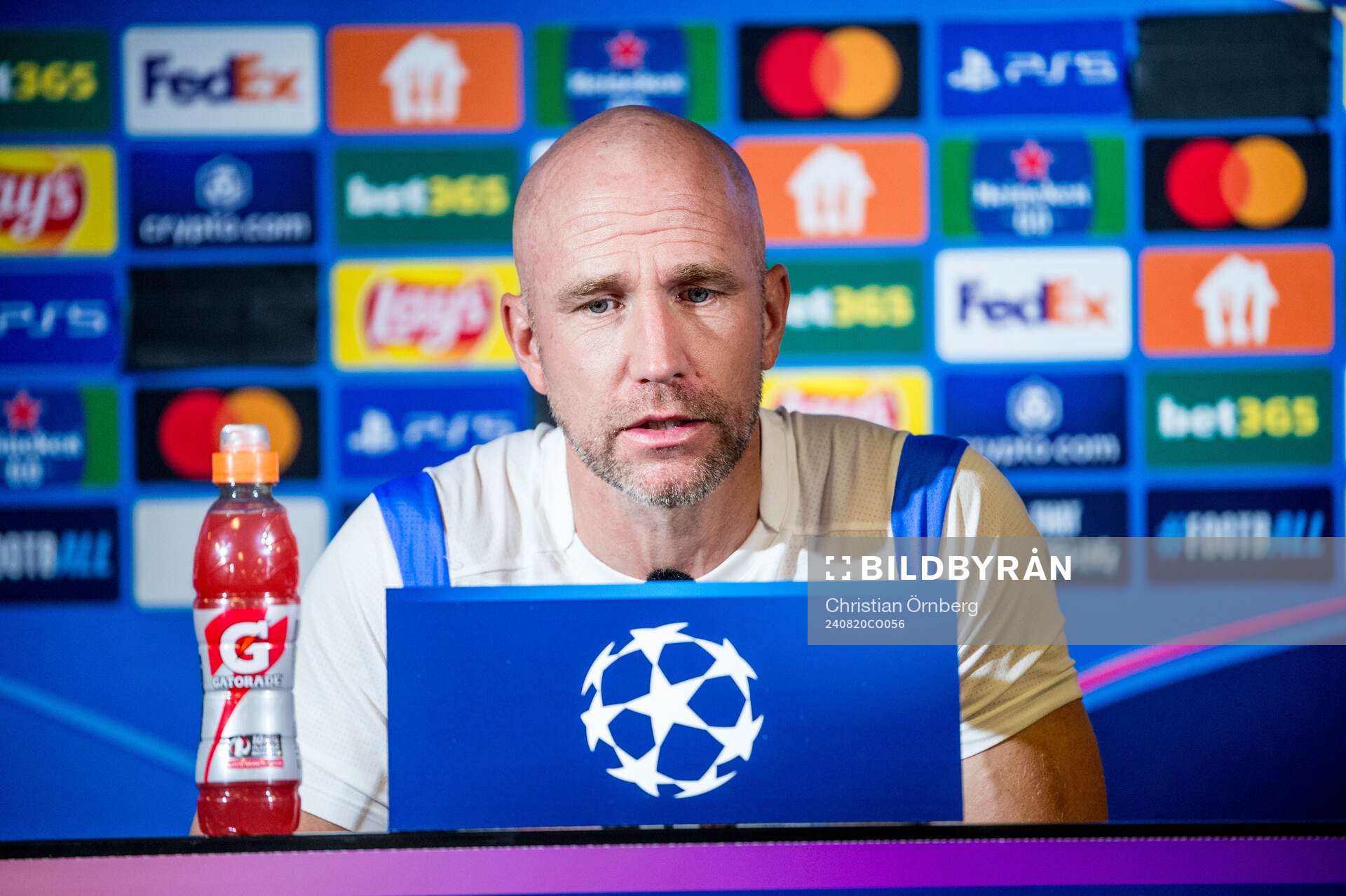Head coach Henrik Rydström of Malmö FF