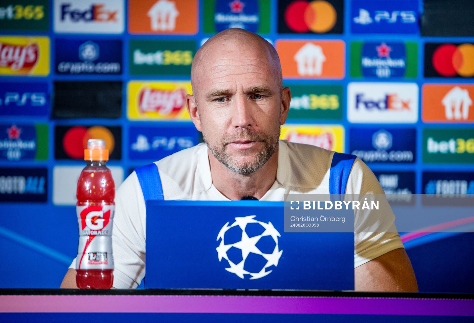 Head coach Henrik Rydström of Malmö FF