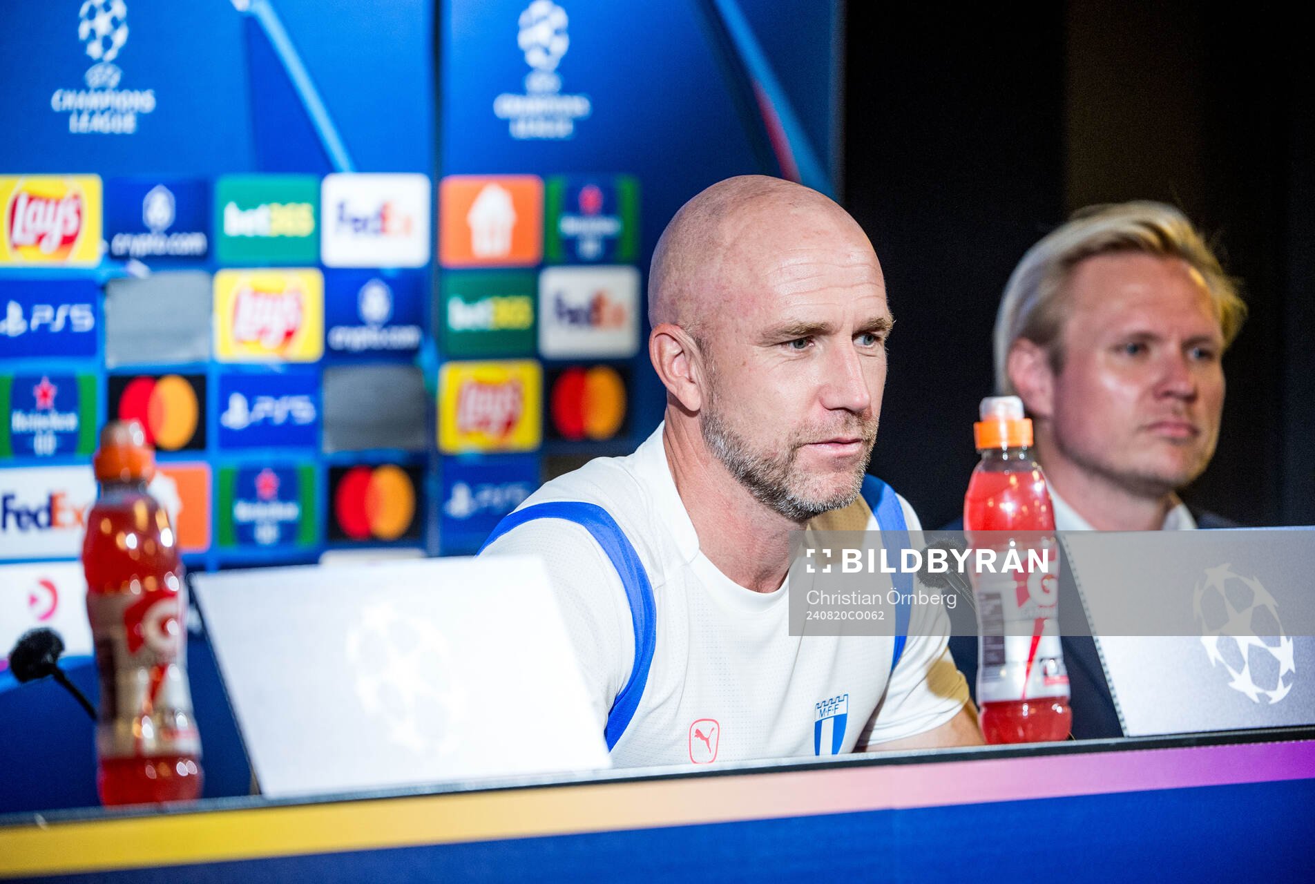 Head coach Henrik Rydström of Malmö FF