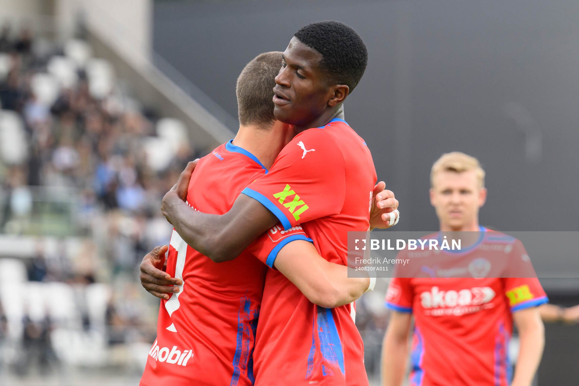 Helsingborgs Chisomnazu Chika Chidi jublar