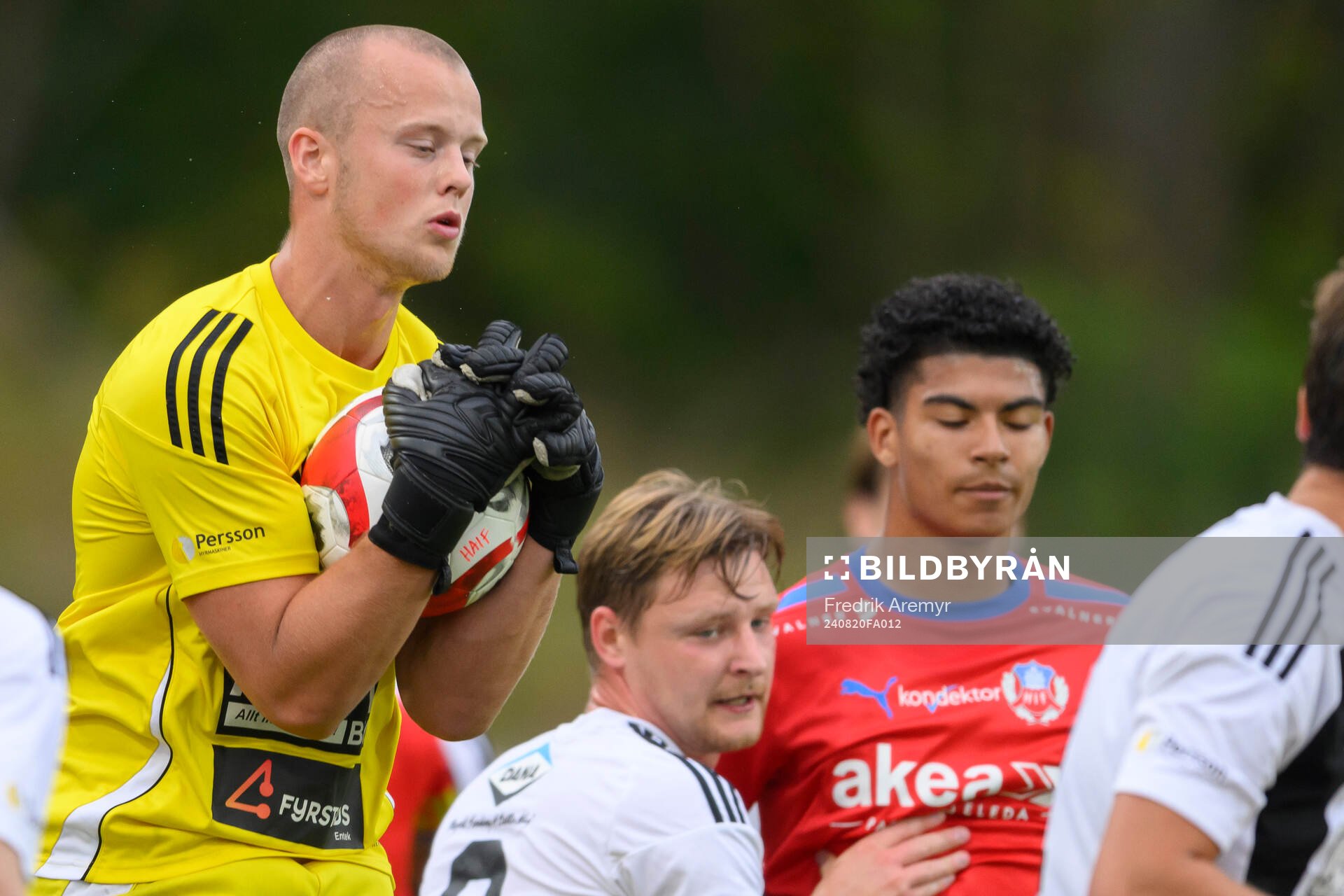 Herrestads målvakt Eskil Persson