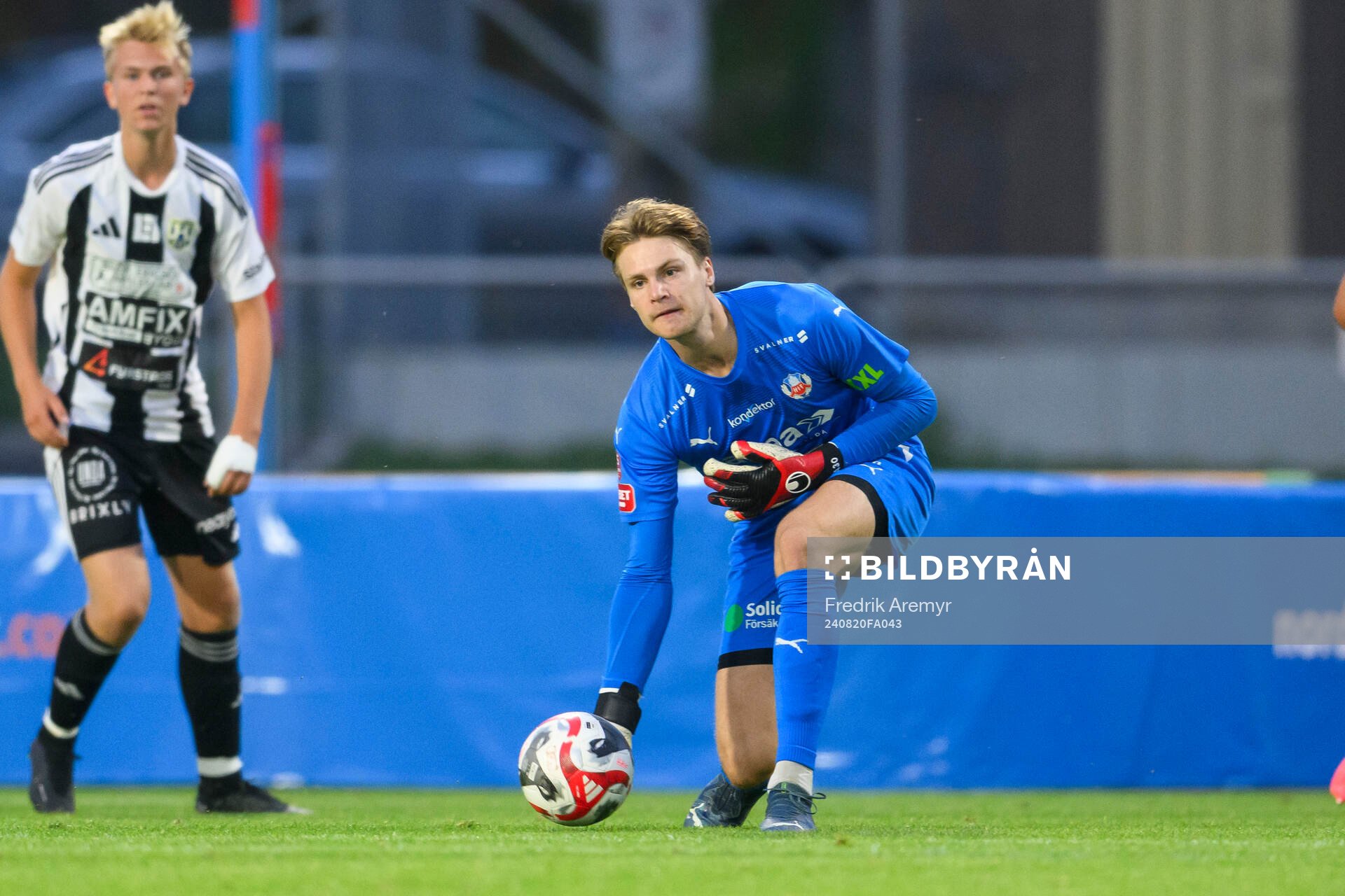 Helsingborgs målvakt Nils Arvidsson