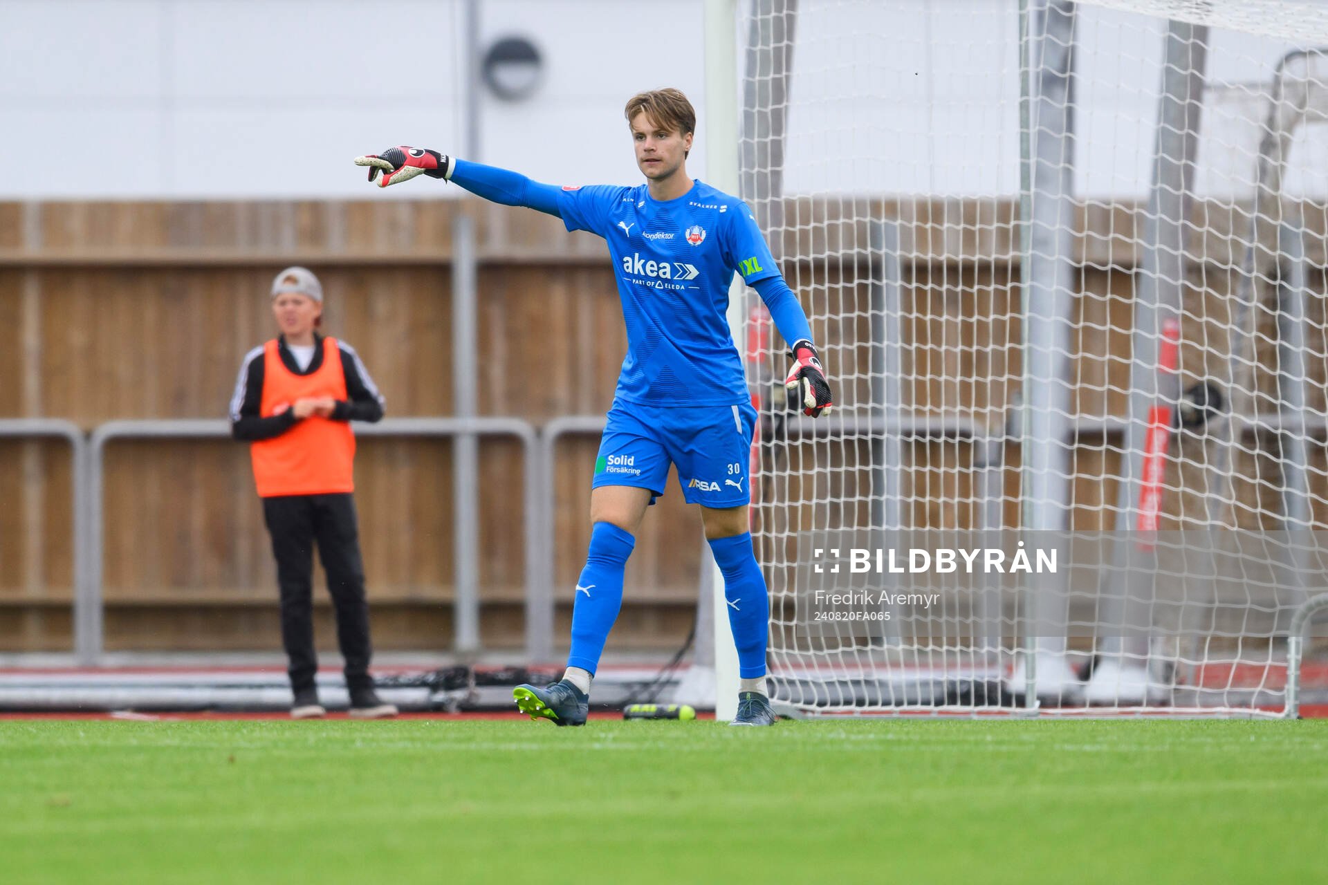 Helsingborgs målvakt Nils Arvidsson