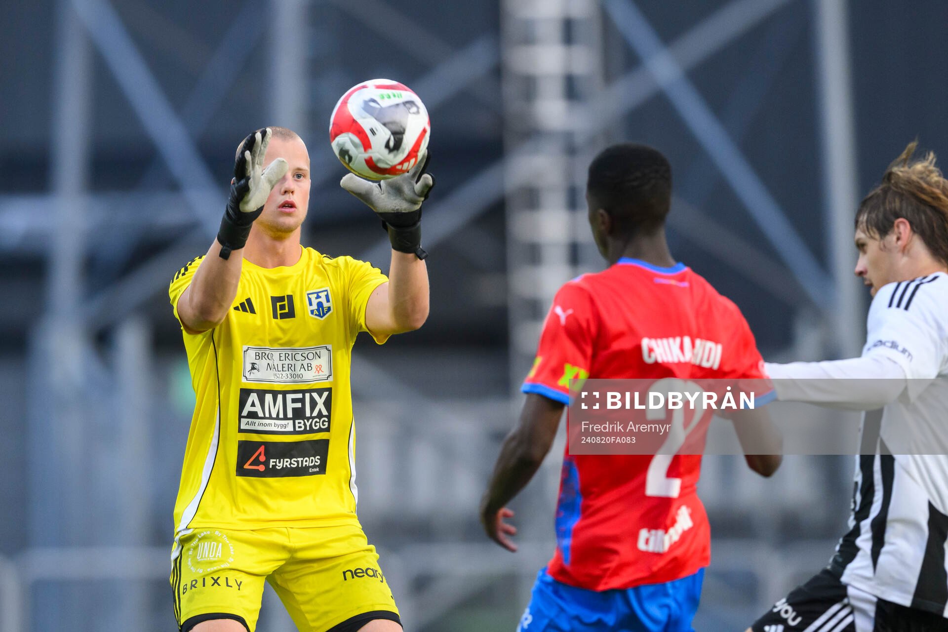 Herrestads målvakt Eskil Persson