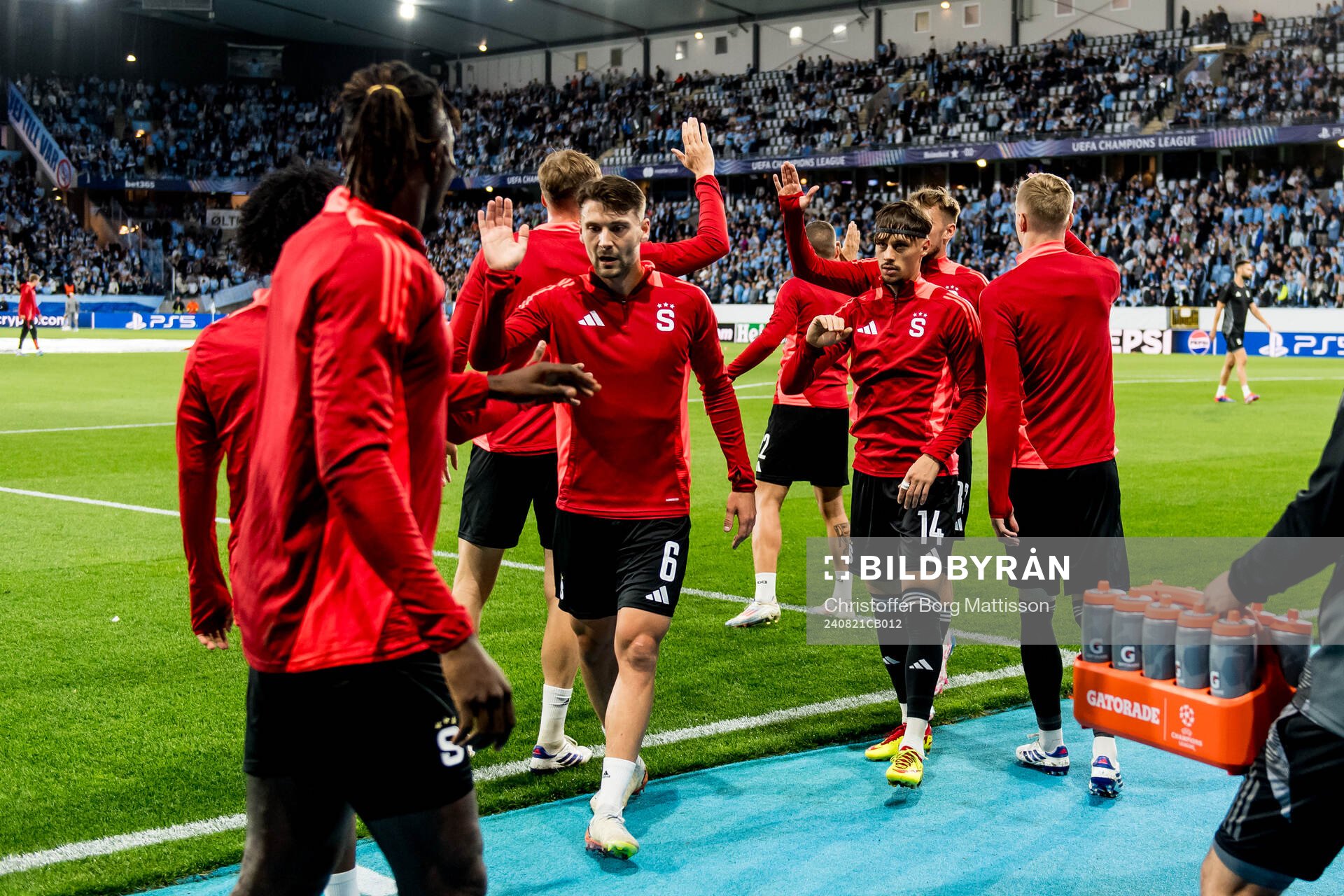 Players of of Sparta Prag