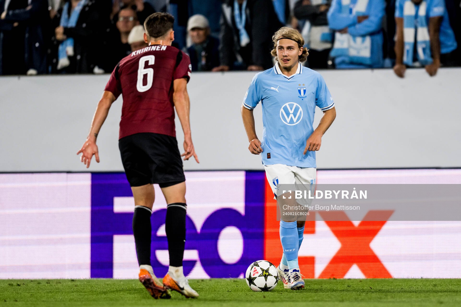 Sebastian Nanasi of Malmö FF
