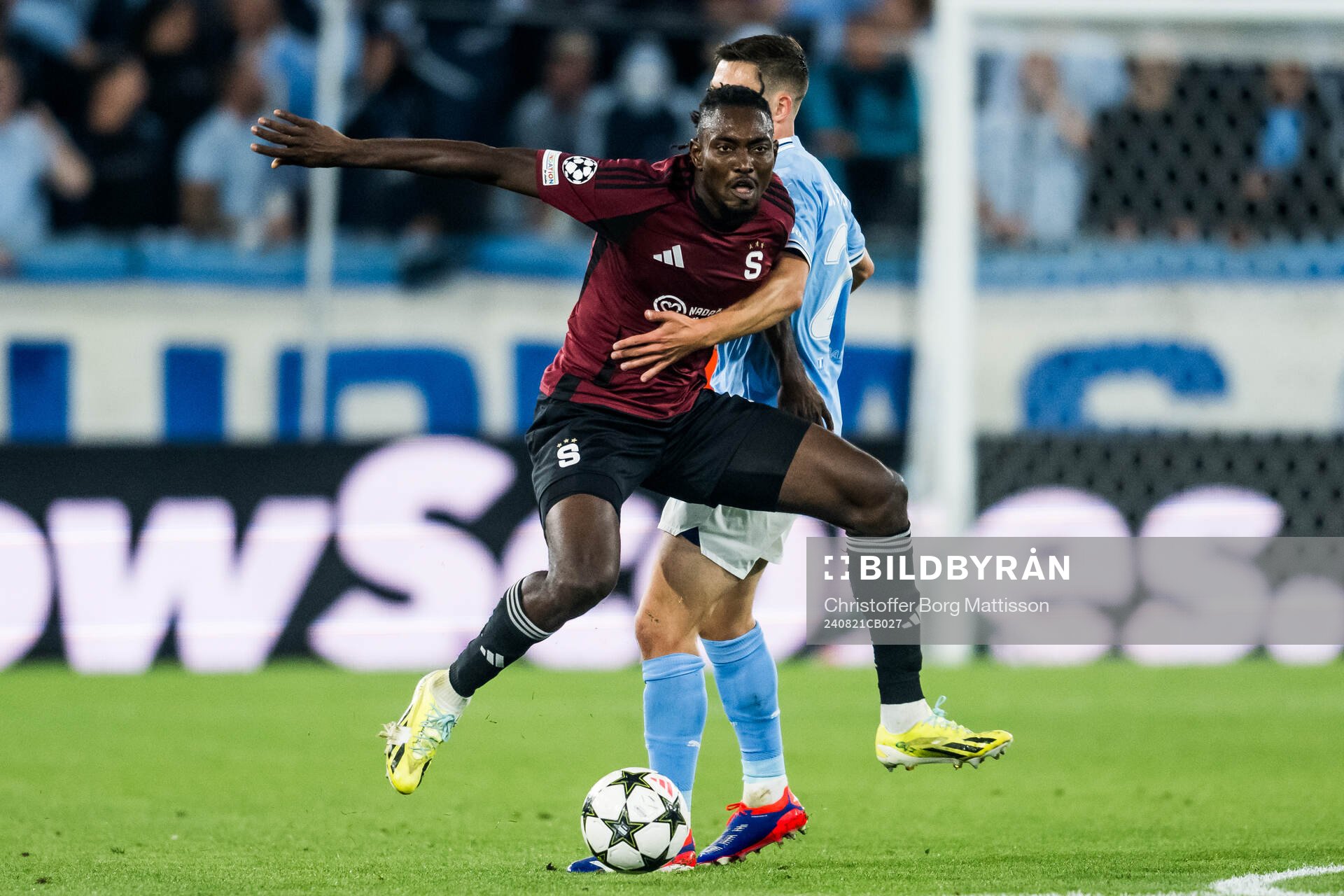 Victor Olatunji of Sparta Prag