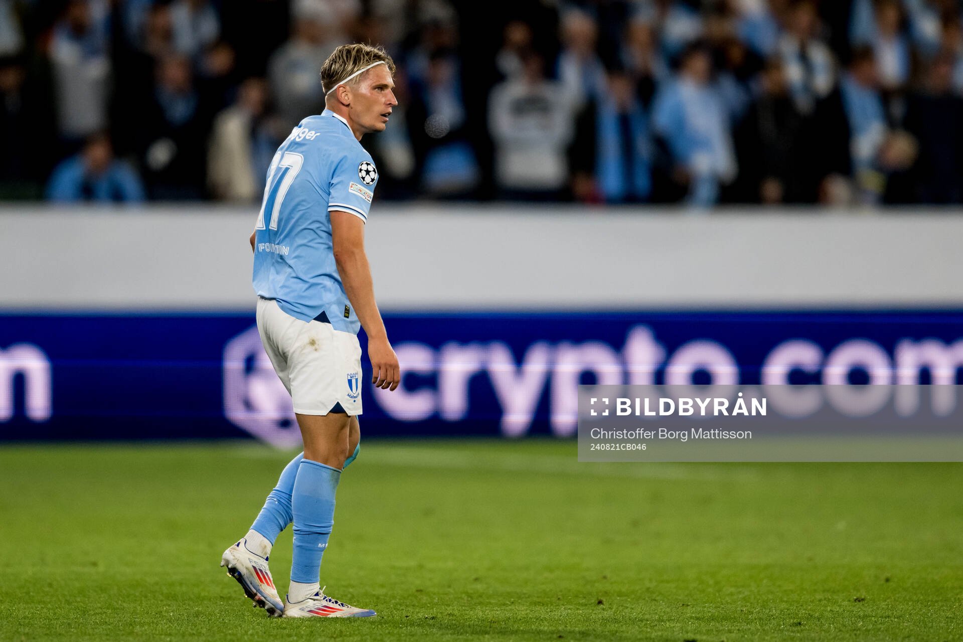 Jens Stryger of Malmö FF looks dejected