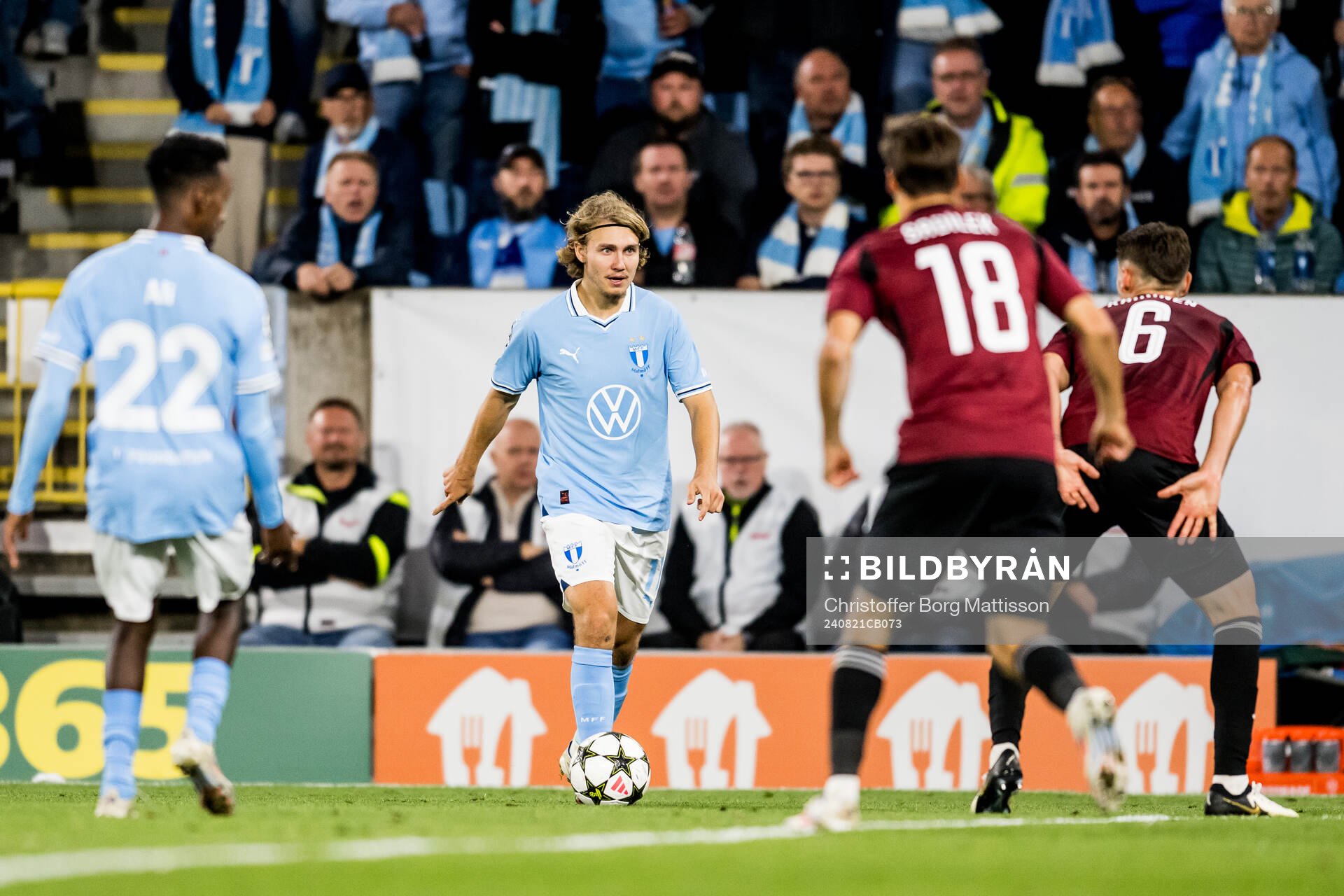 Sebastian Nanasi of Malmö FF
