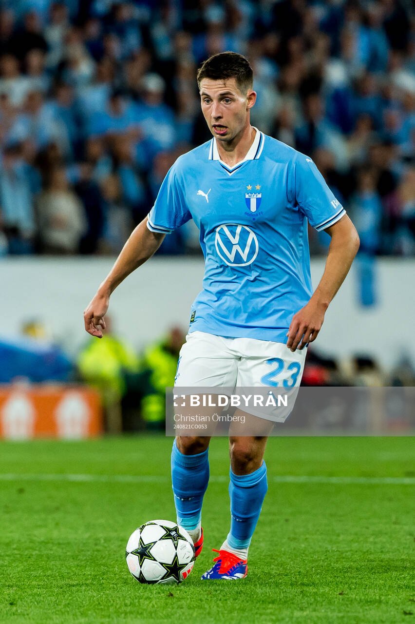 Lasse Berg Johnsen of Malmö FF