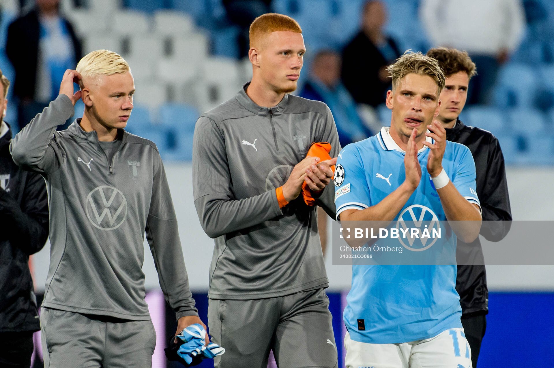 Jens Stryger of Malmö FF looks dejected