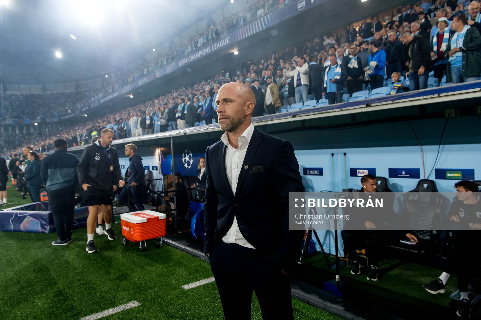 Head coach Henrik Rydström of Malmö FF