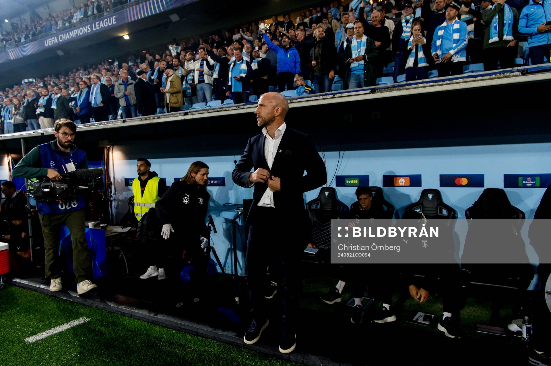 Head coach Henrik Rydström of Malmö FF