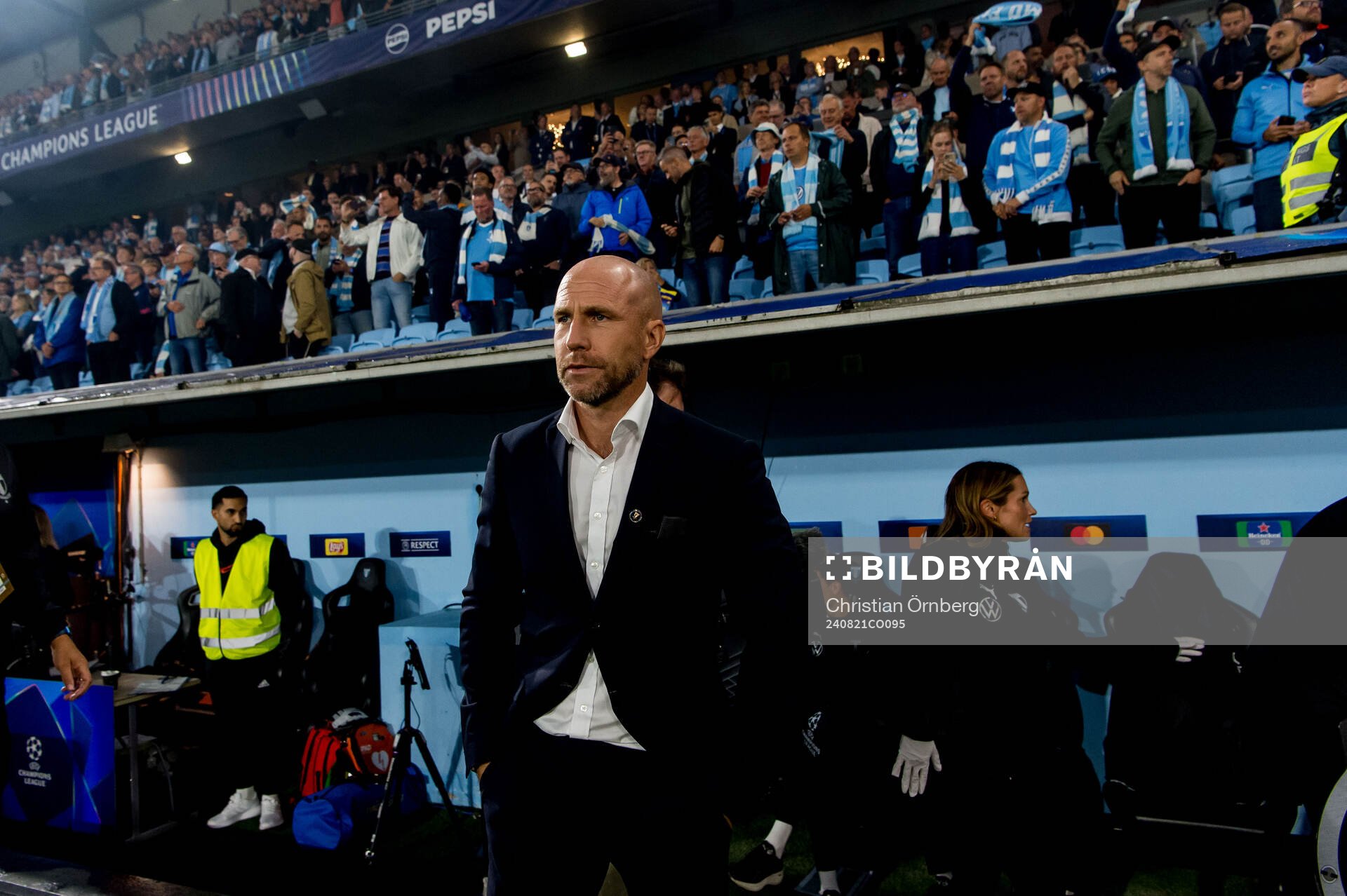 Head coach Henrik Rydström of Malmö FF