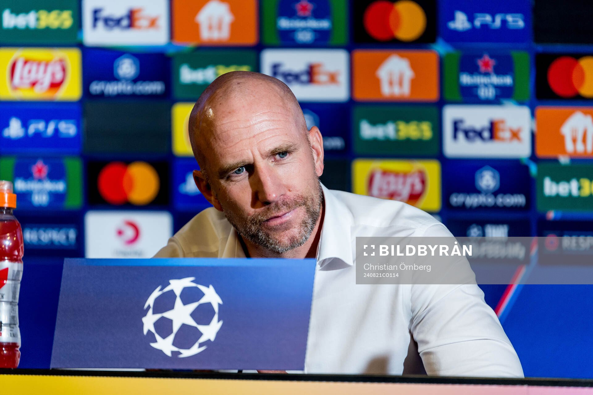 Head coach Henrik Rydström of Malmö FF