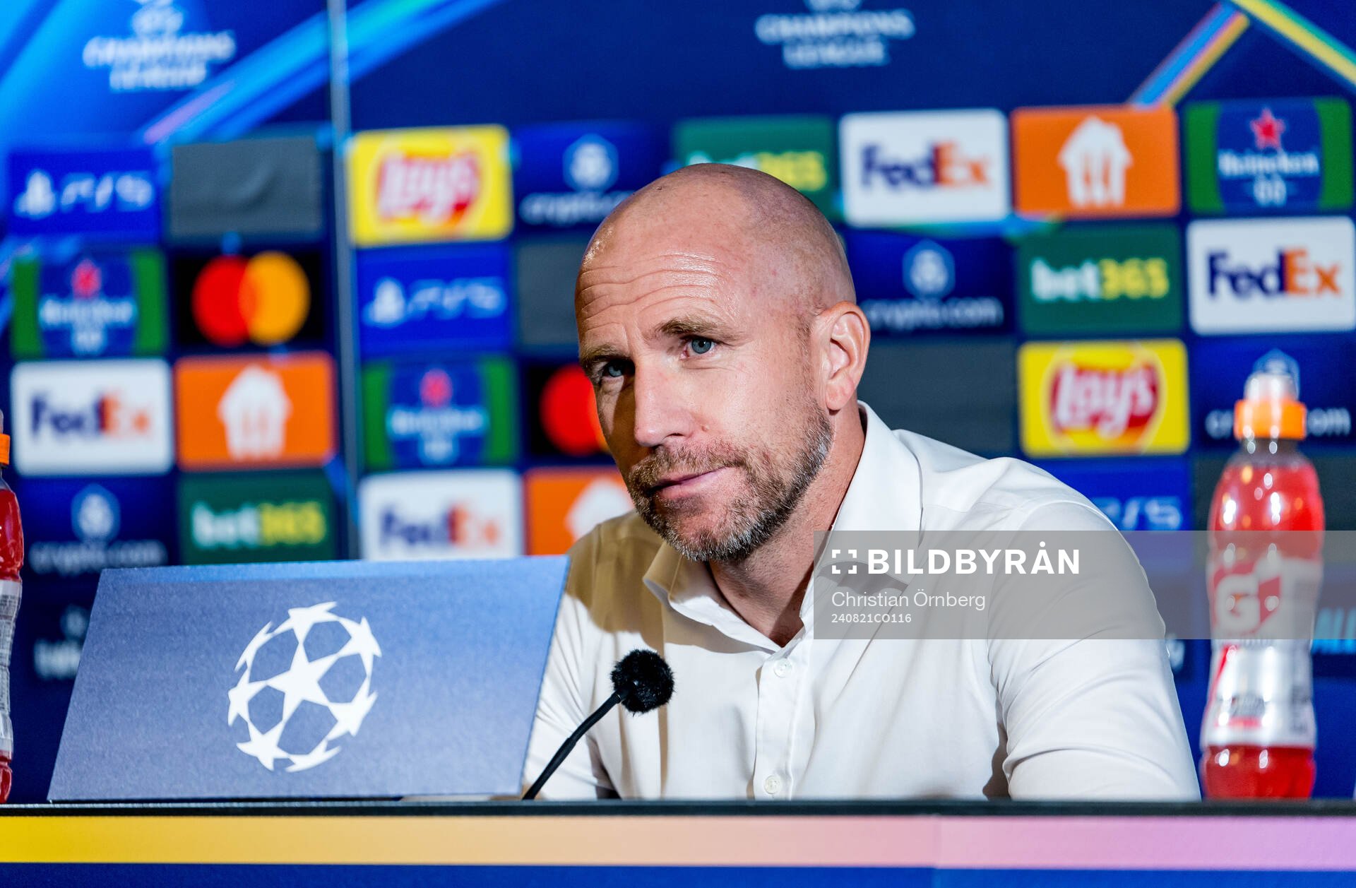 Head coach Henrik Rydström of Malmö FF