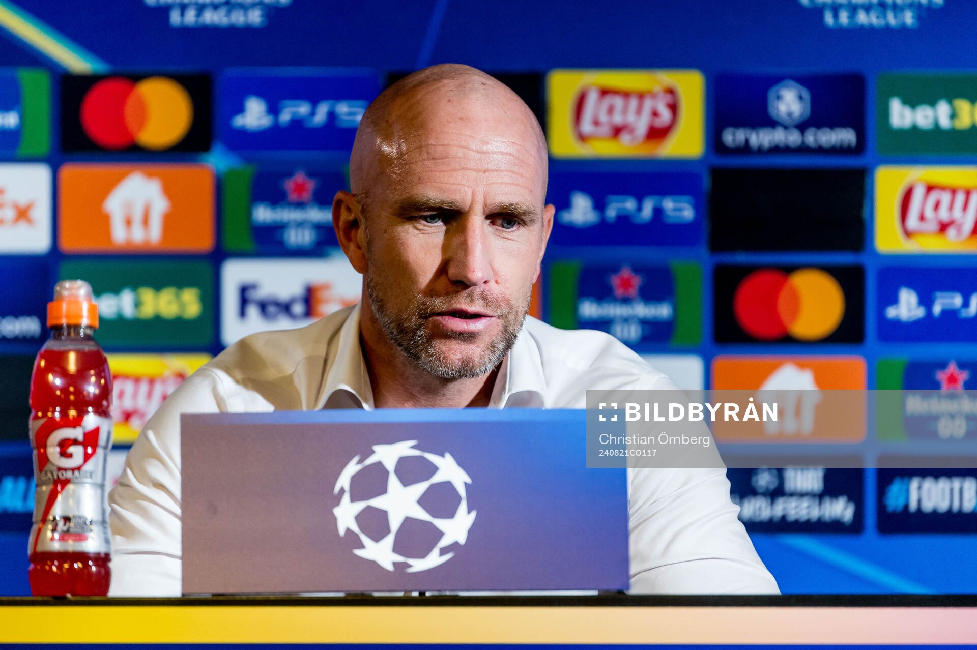 Head coach Henrik Rydström of Malmö FF