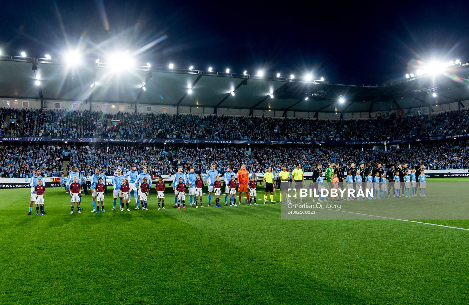 The teams