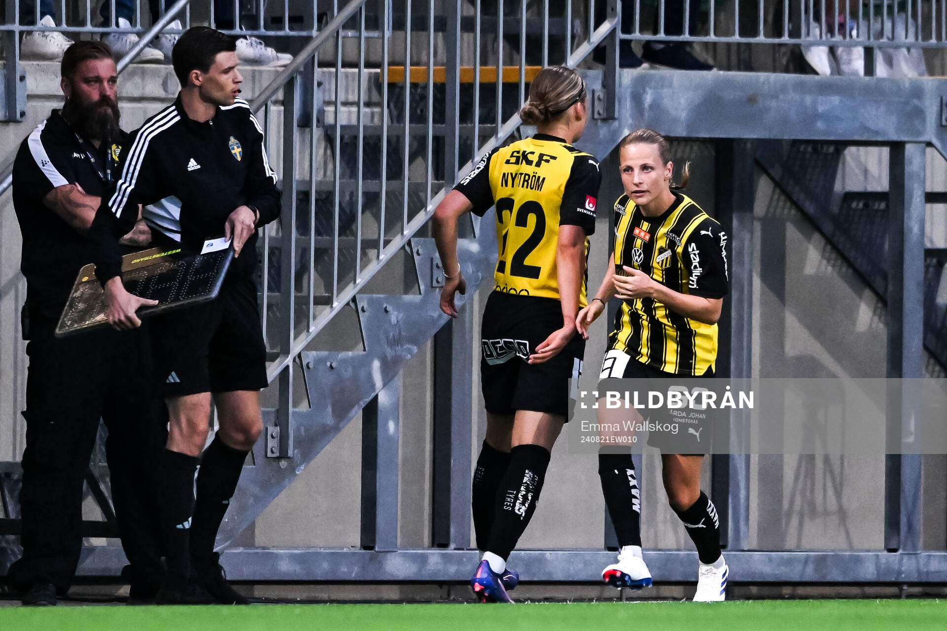 Häckens Paulina Nyström byter med Häckens Anna Anvegård