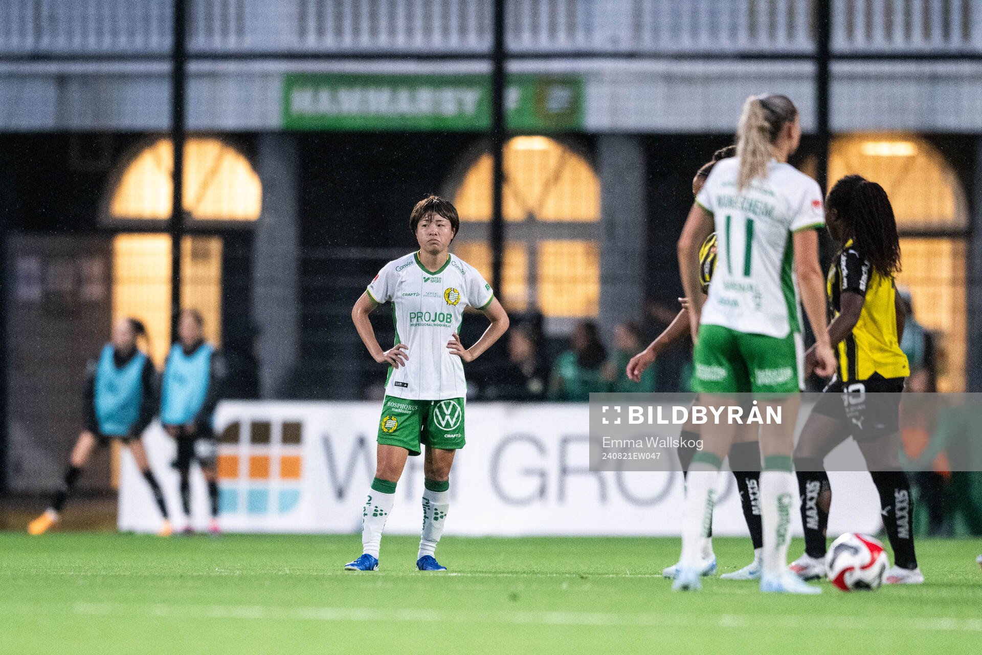 Hammarbys Asato Miyagawa deppar