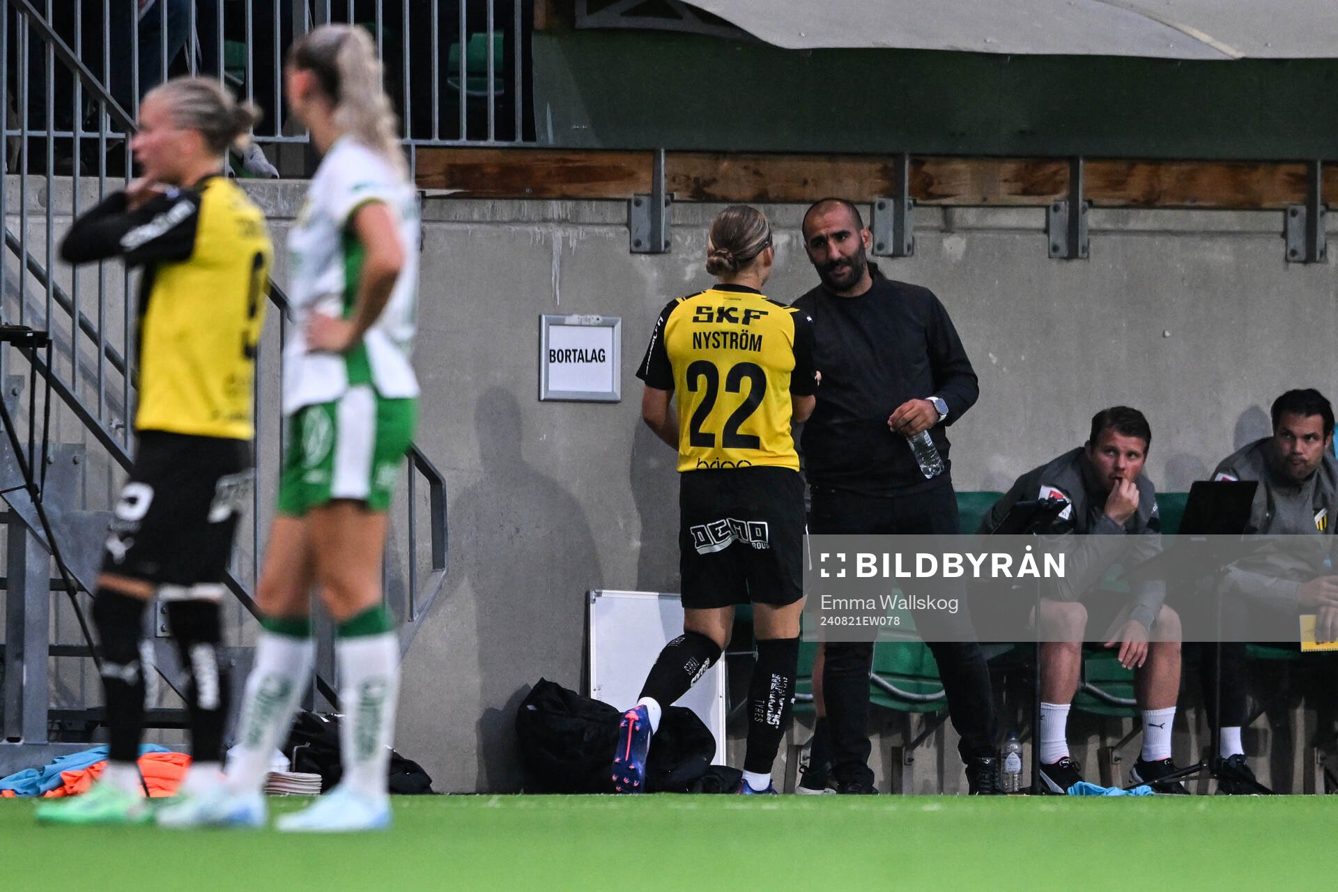 Häckens Paulina Nyström byts ut av tränare Mak Lind
