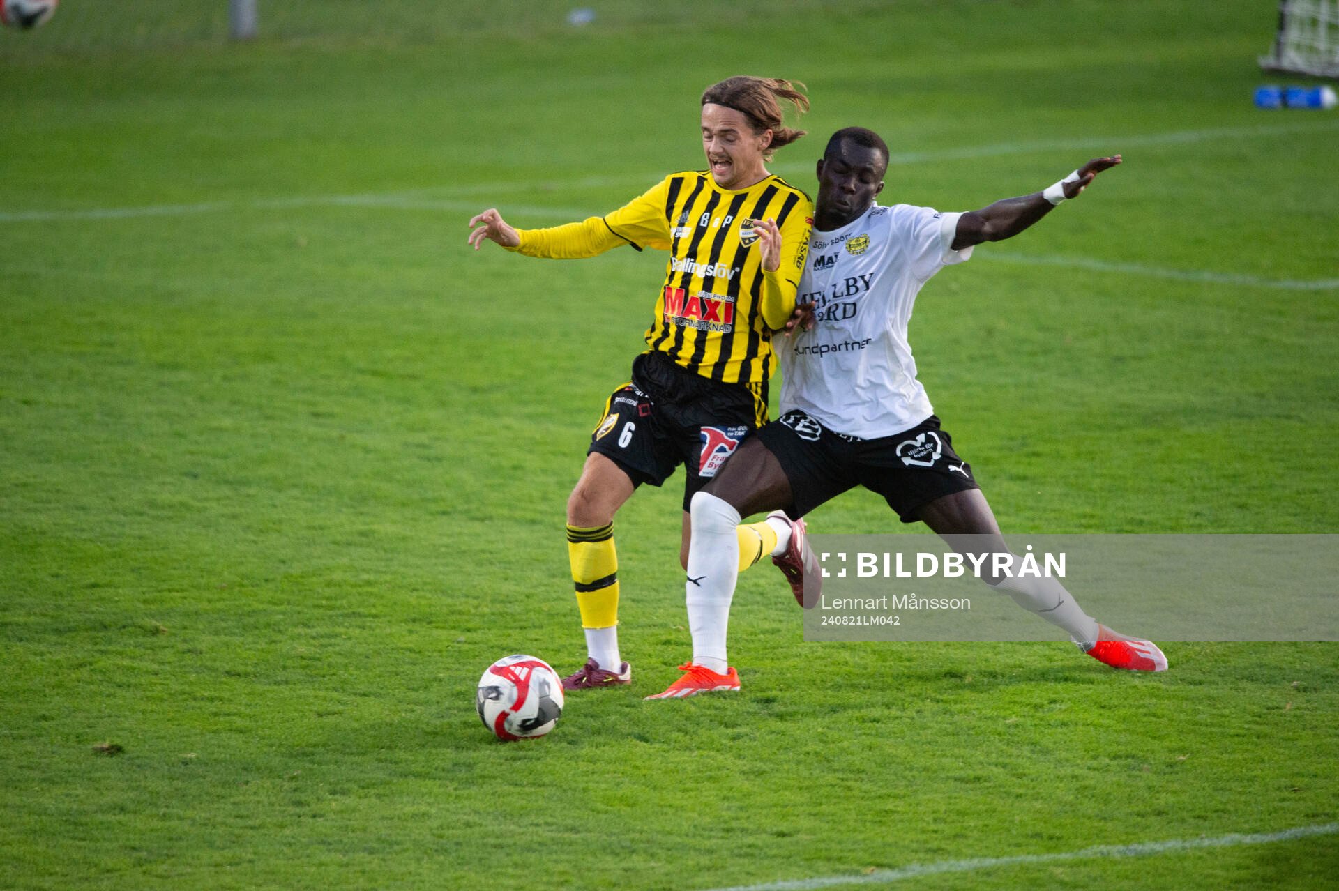 IFK Hässleholms Gustaf Winroth i matchen i Svenska Cupen
