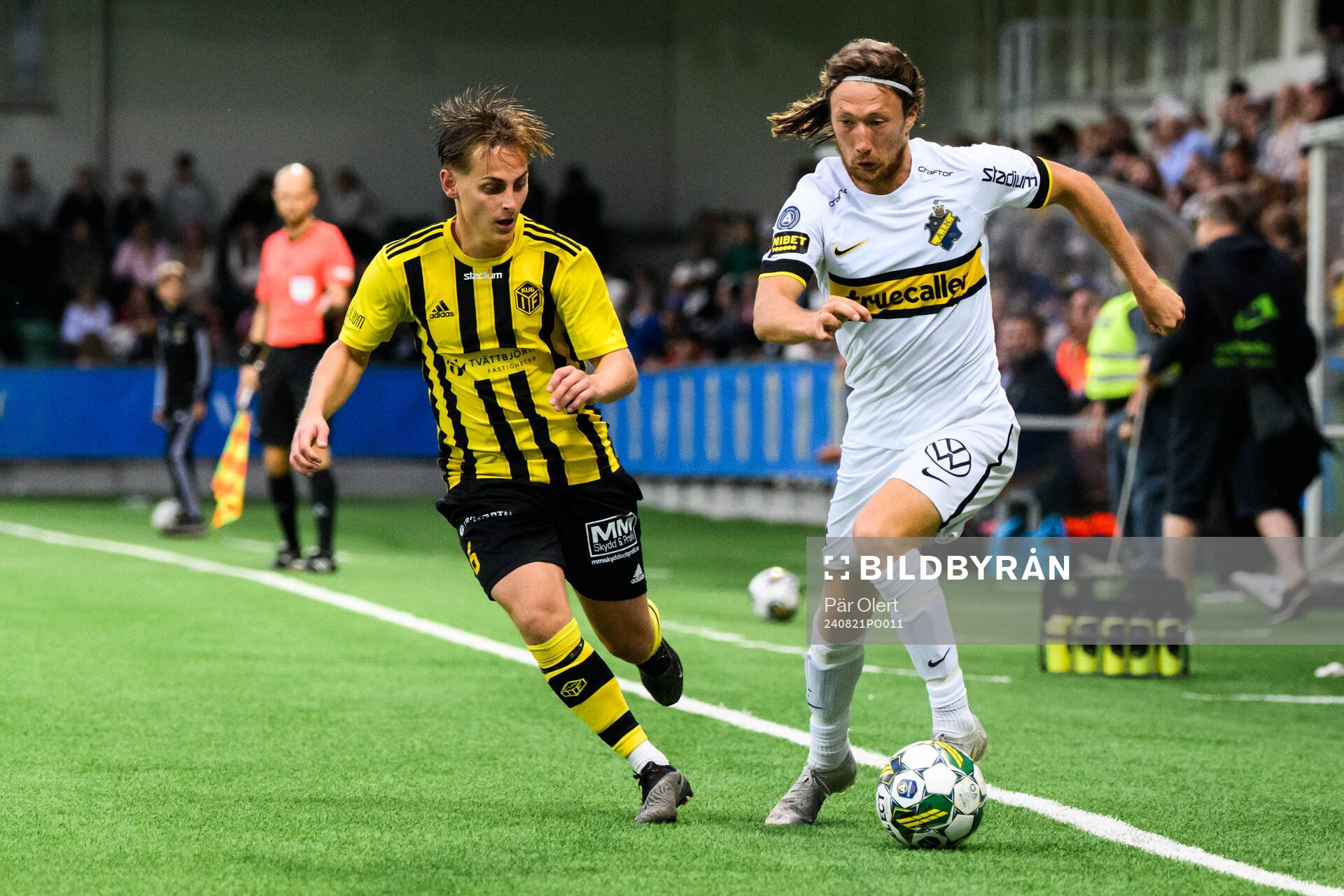 Kubikenborgs Axel Näsholm och AIKs Axel Björnström