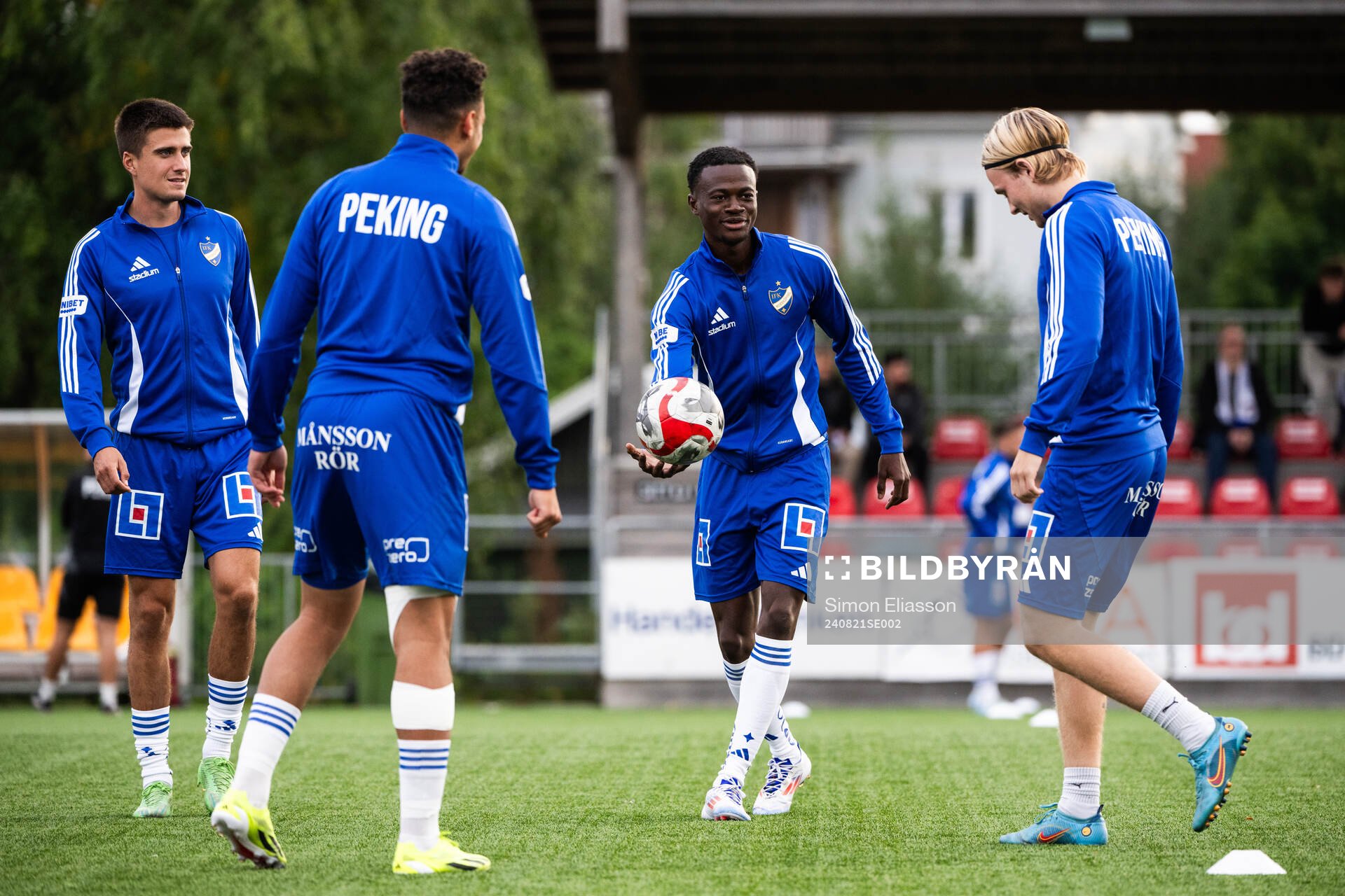 under fotbollsmatchen i Svenska Cupen mellan Piteå och IFK