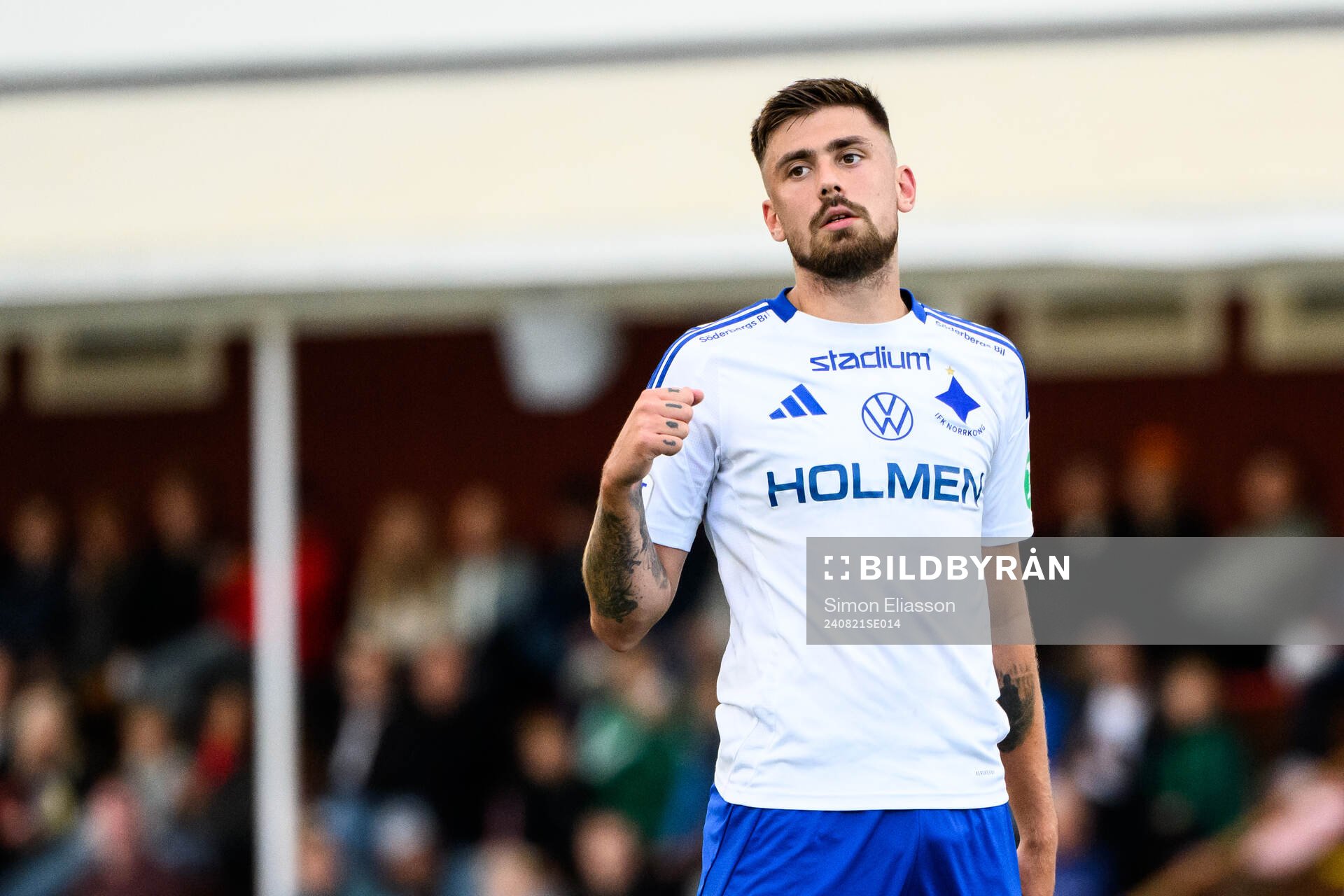 IFK Norrköpings Tim Prica jublar
