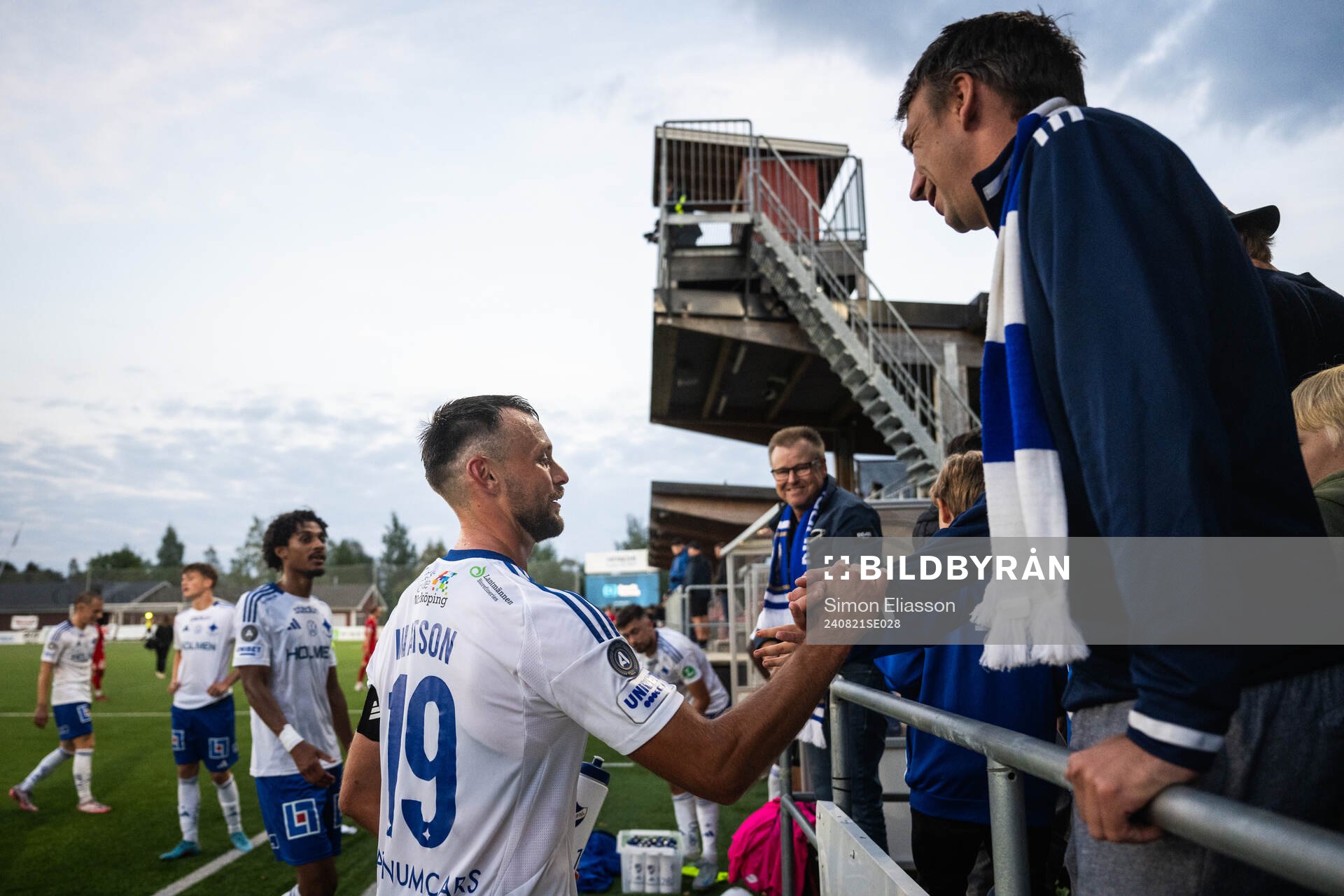 IFK Norrköpings Max Watson tackar supportrar