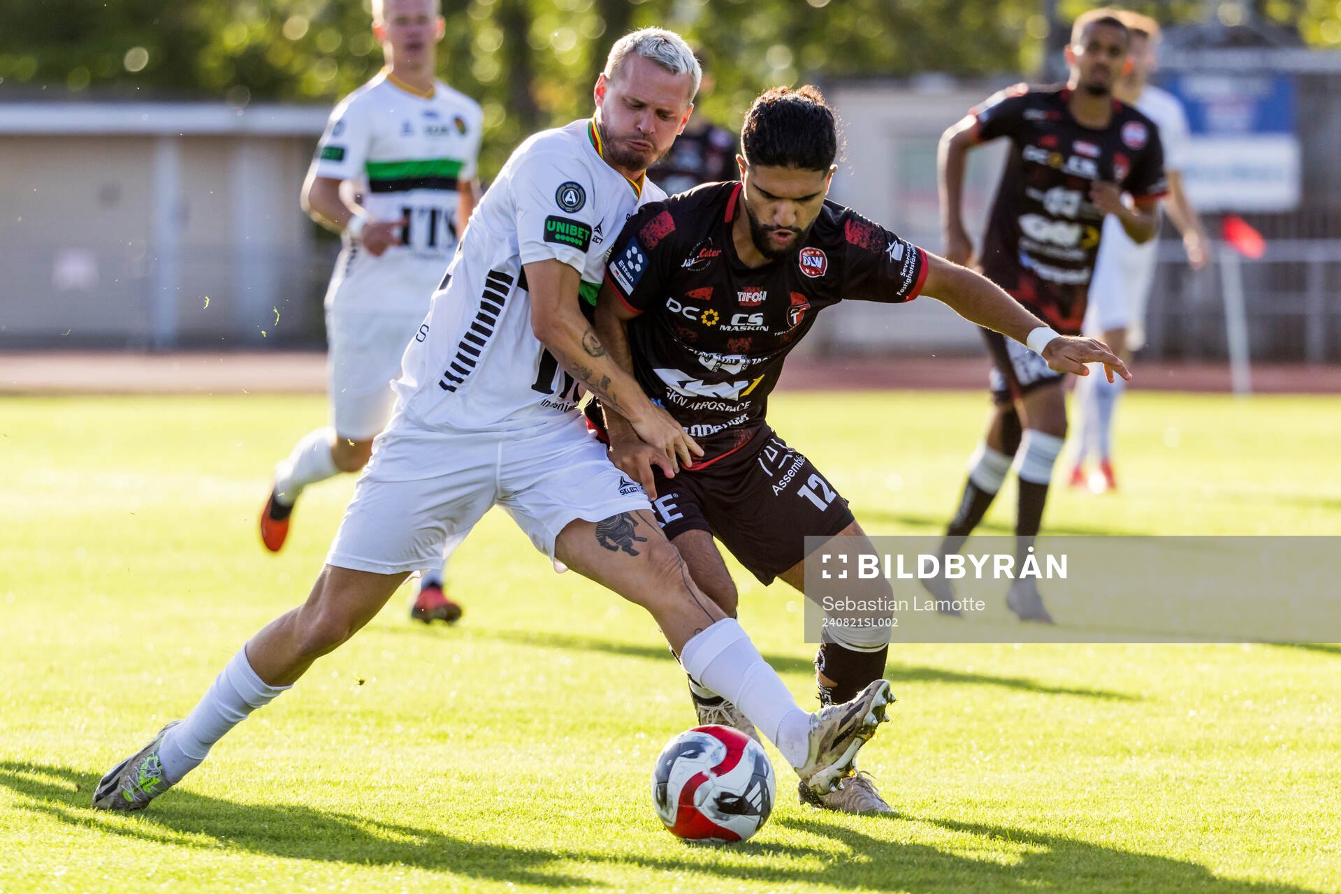 GAISs Jonas Lindberg och Trollhättans Ishak Shamoun