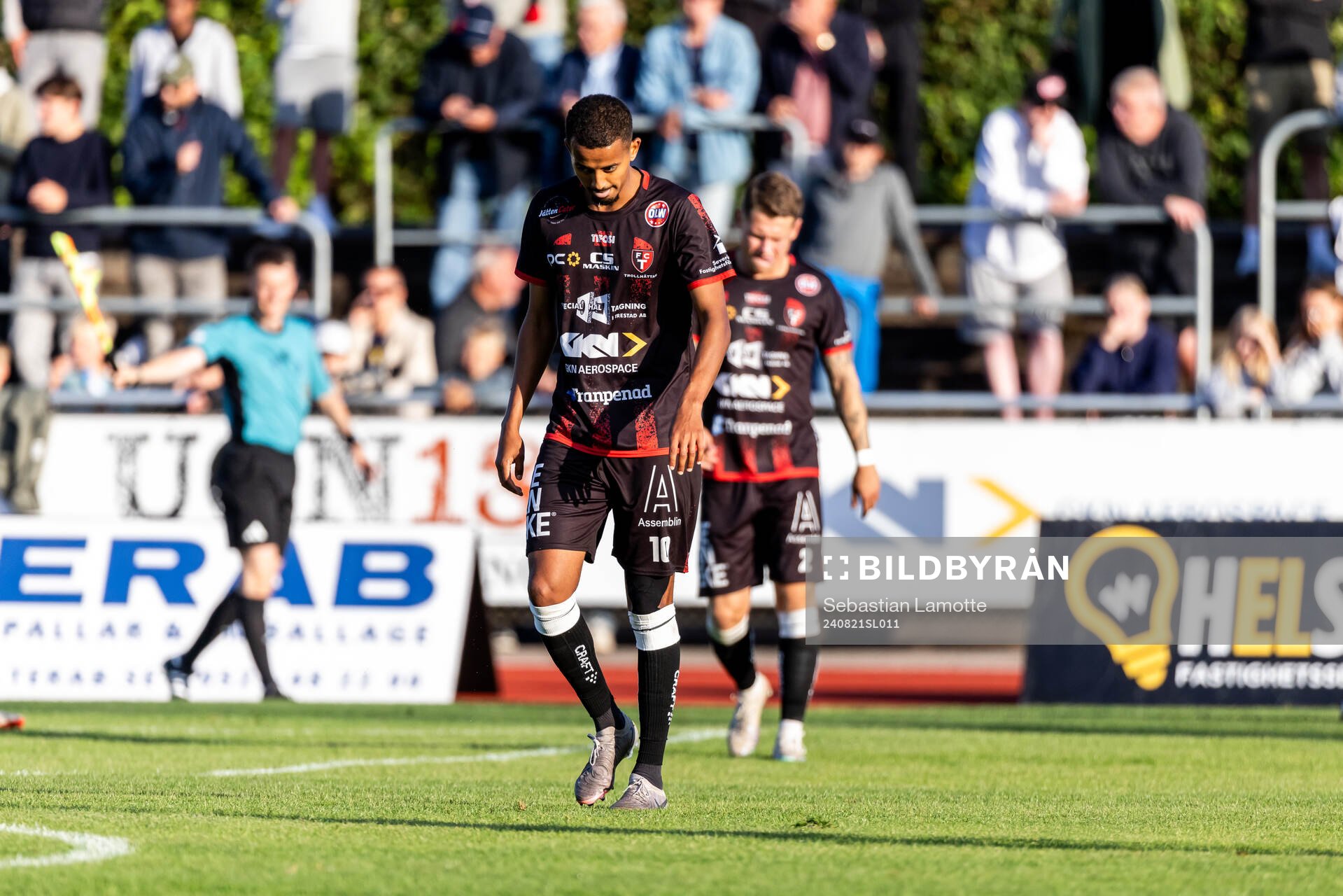 Trollhättans Yoel Embaye deppar