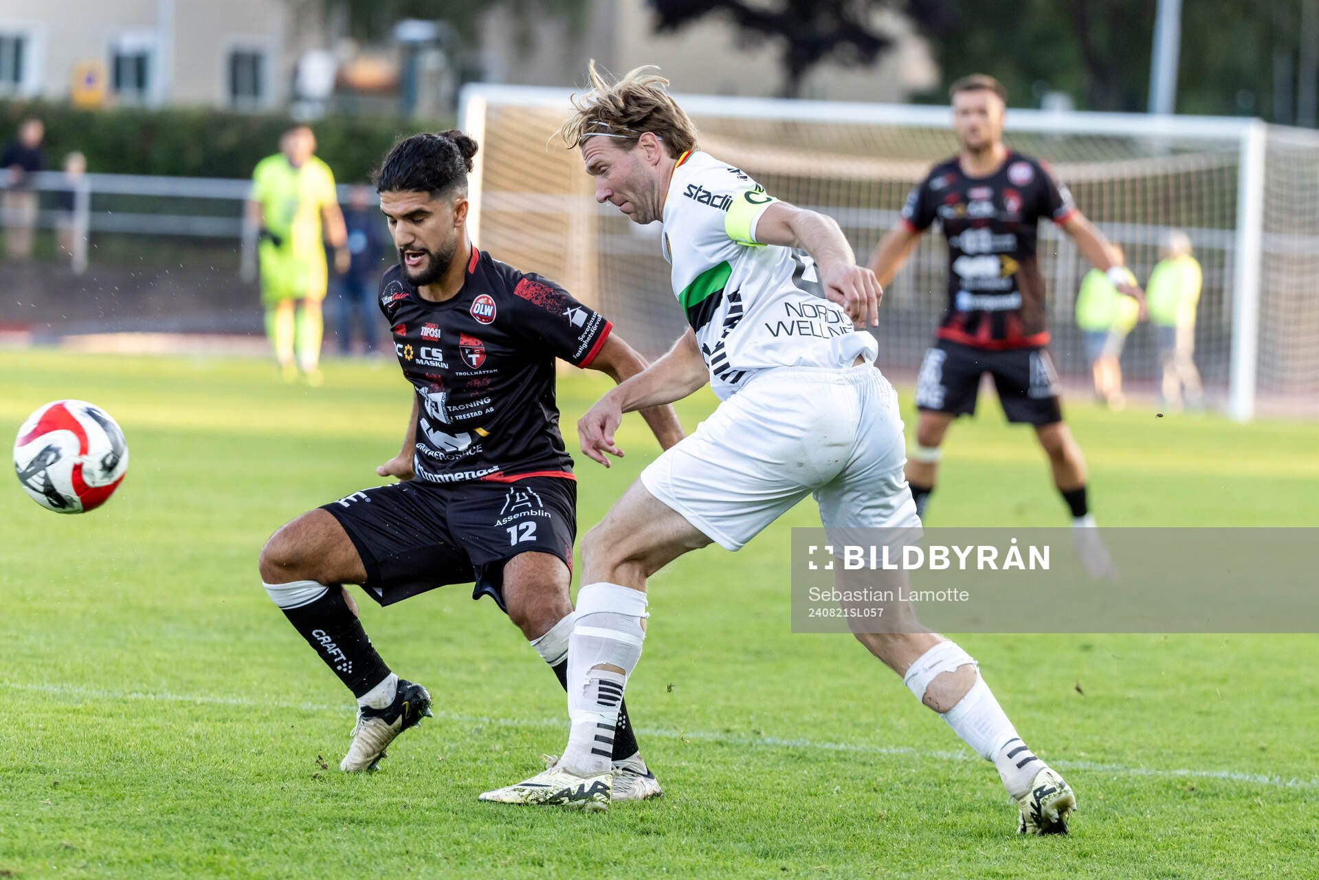 Trollhättans Ishak Shamoun och GAIS August Wängberg
