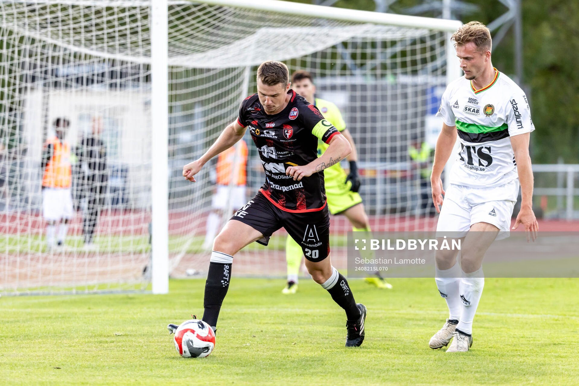 Trollhättans Fredrik Lundgren och GAIS Alexander Ahl