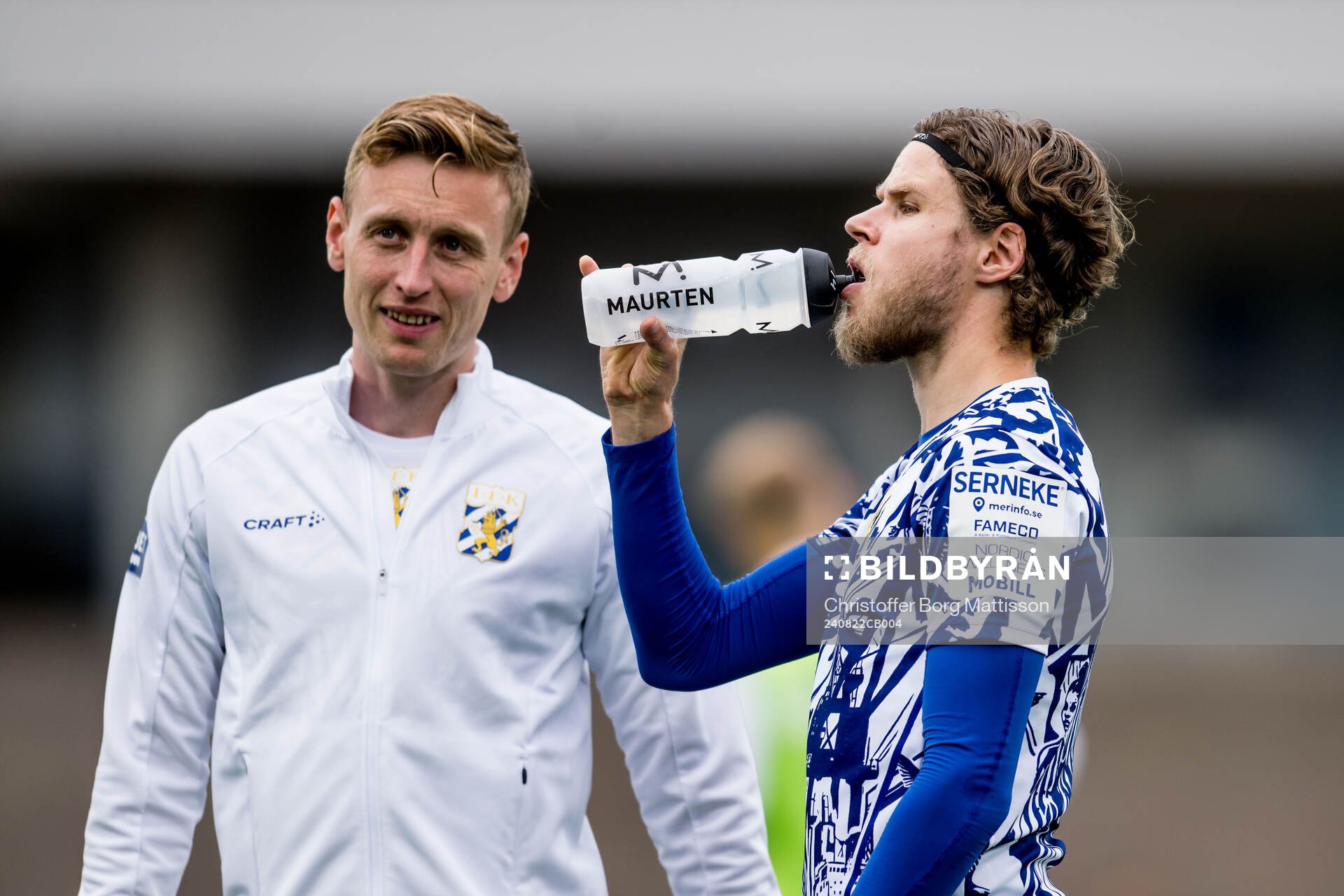 IFK Göteborgs Sebastian Ohlsson och Gustaf Norlin