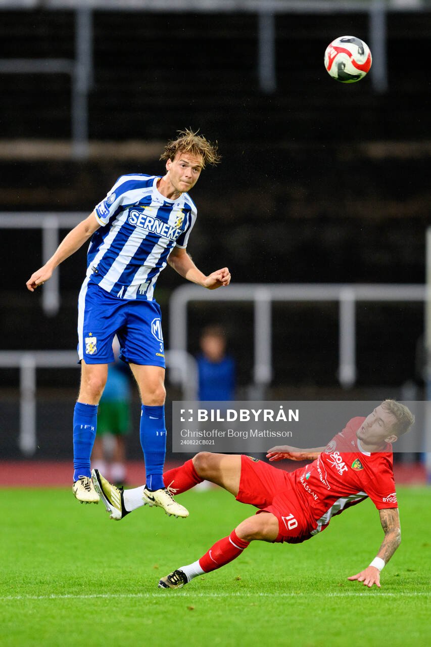 IFK Göteborgs August Erlingmark och Ariana FCs Anton