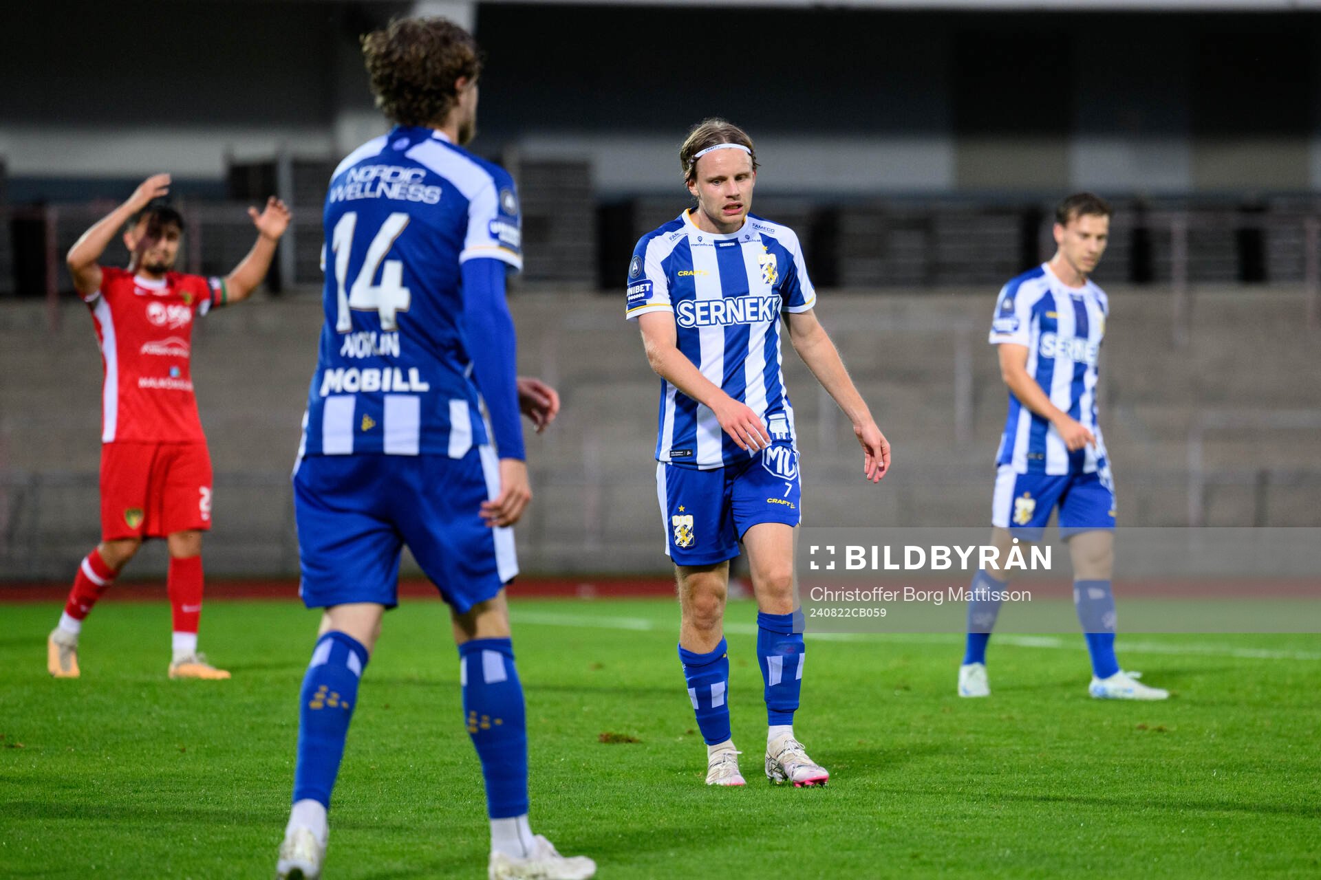 IFK Göteborgs Oscar Pettersson deppar