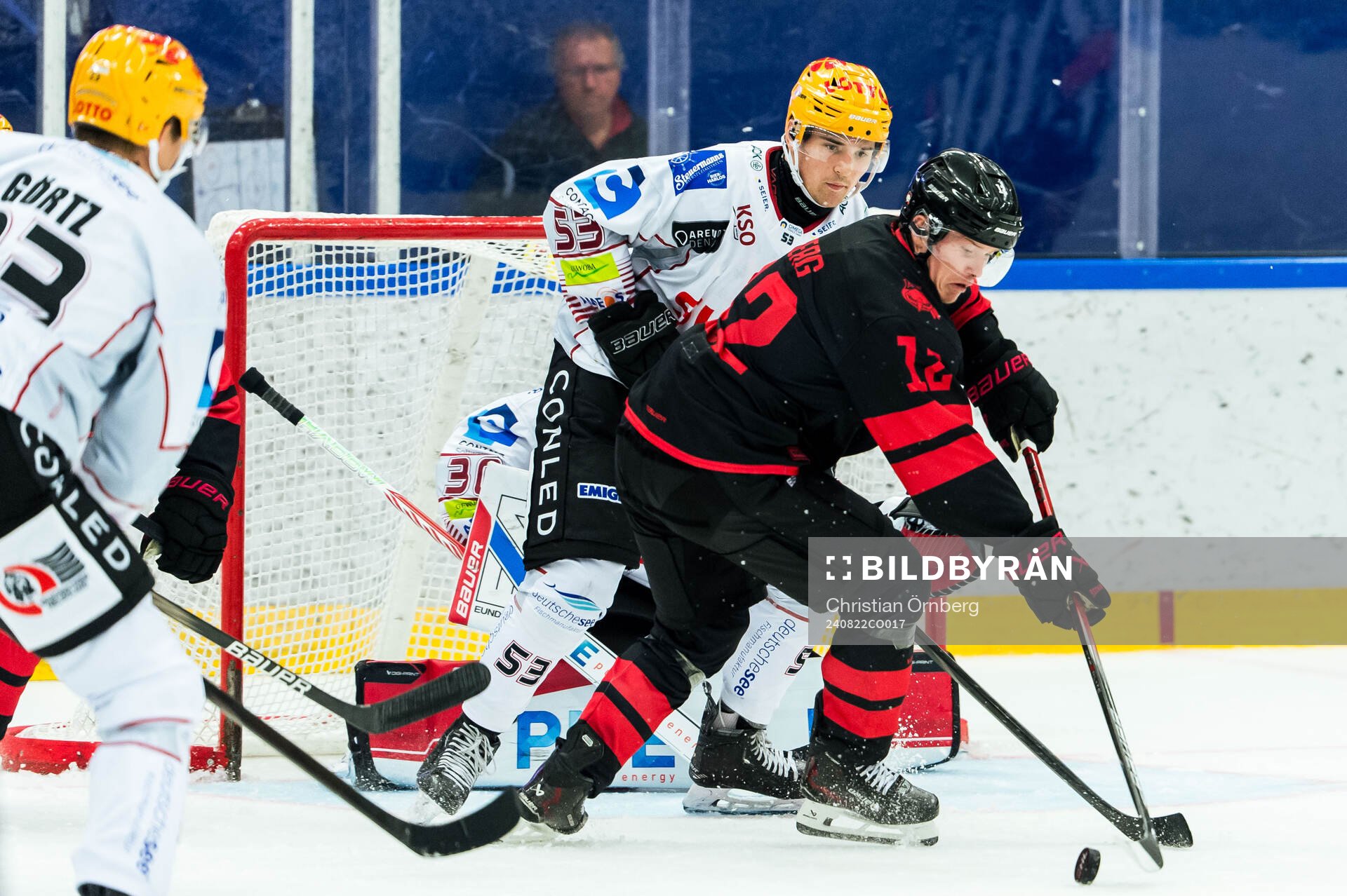 Malmö Redhawks Linus Öberg och Fischtown Penguins Maxim